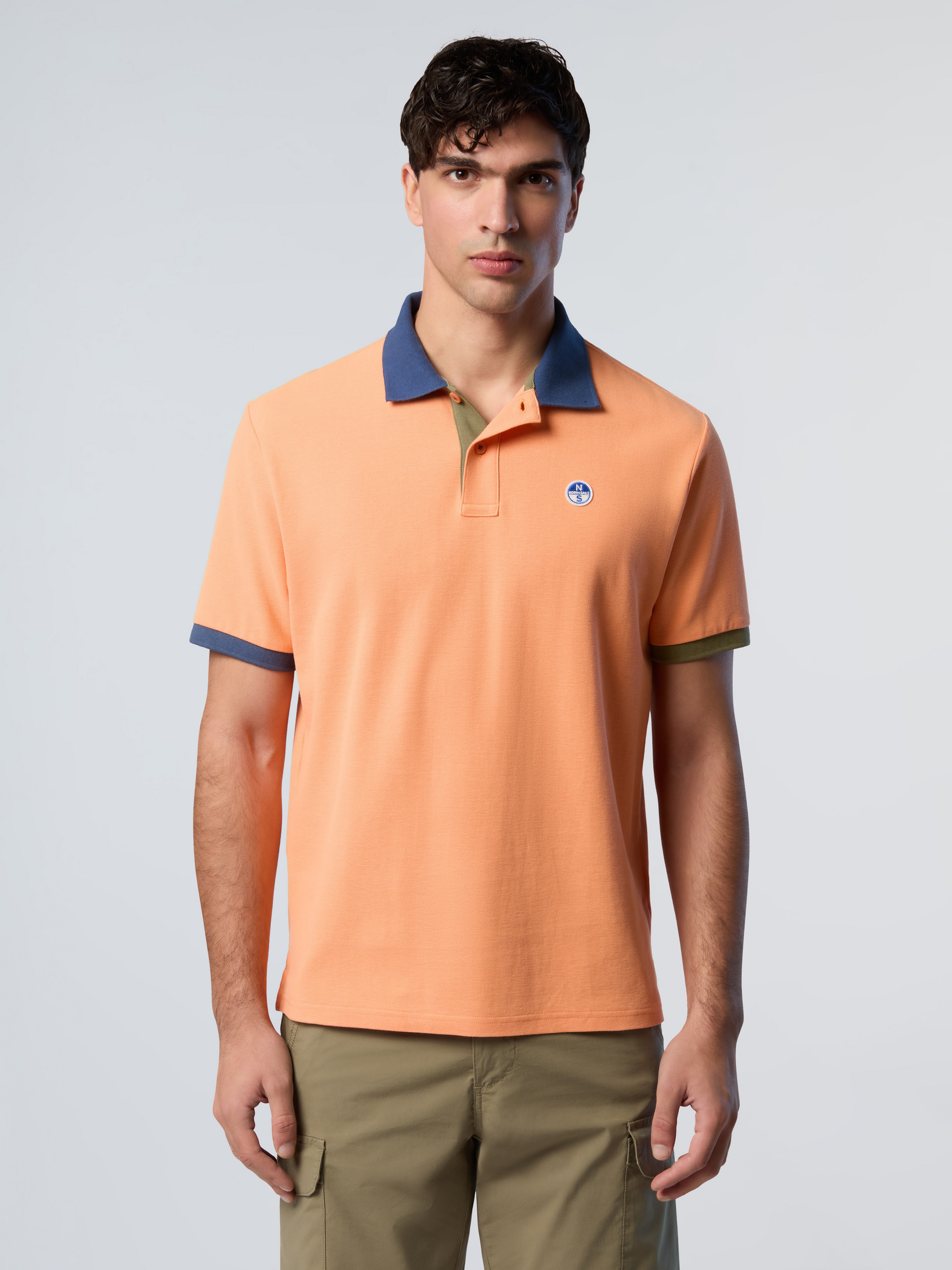 NORTH SAILS, North Sails Polo Shirt With Contrast Trims