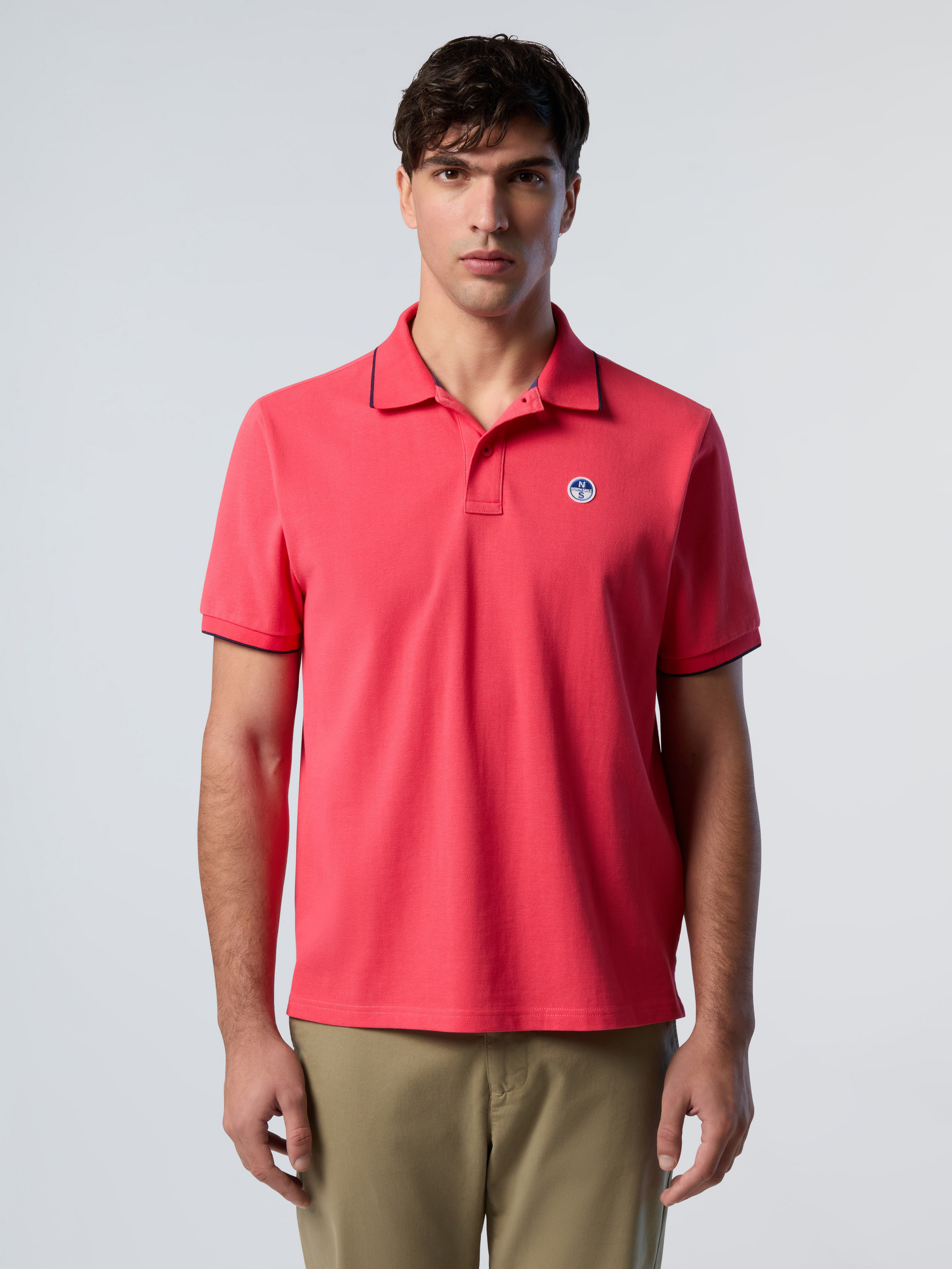 NORTH SAILS, North Sails Polo Shirt With Contrast Trims