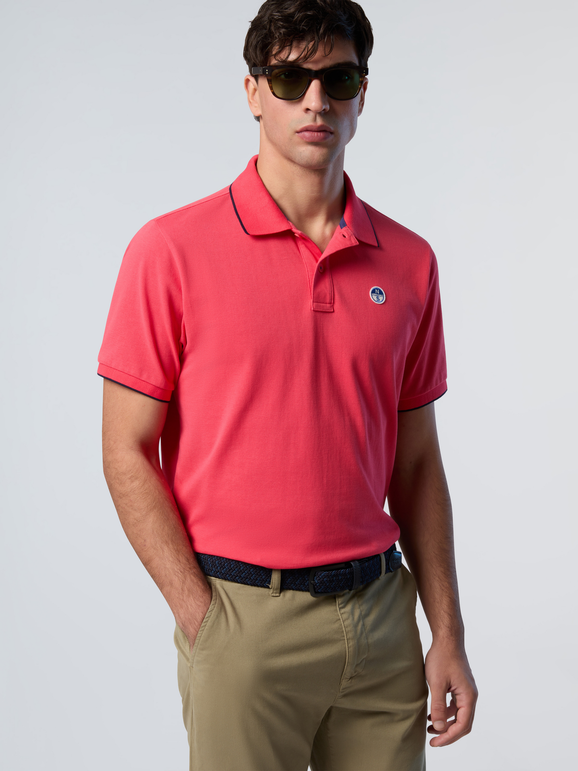 NORTH SAILS, North Sails Polo Shirt With Contrast Trims