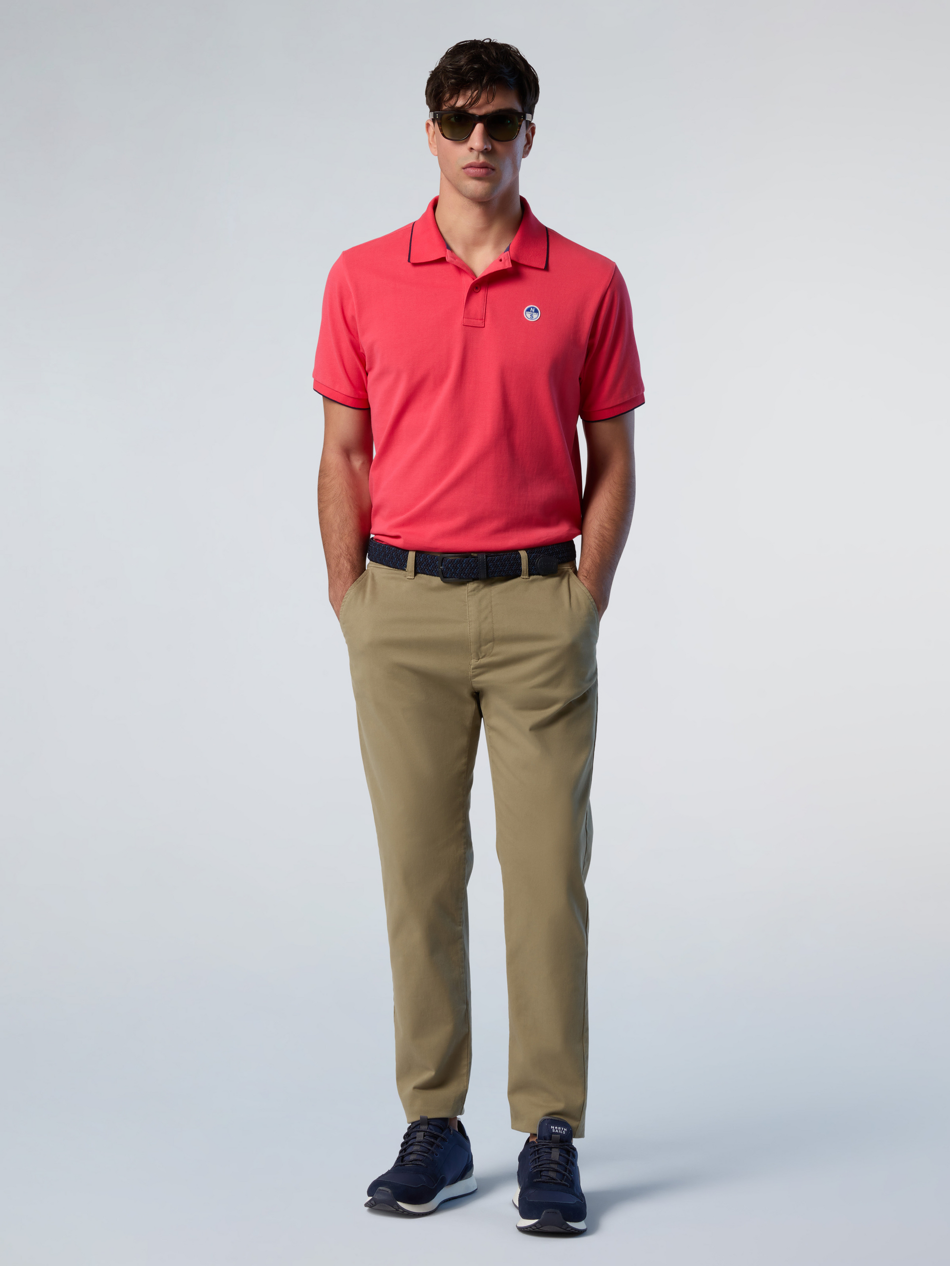 NORTH SAILS, North Sails Polo Shirt With Contrast Trims