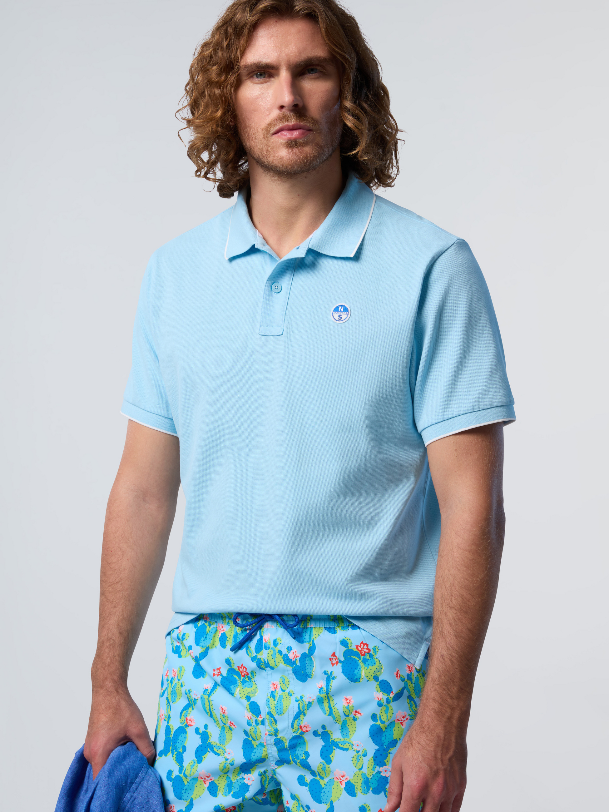 NORTH SAILS, North Sails Polo Shirt With Contrast Trims