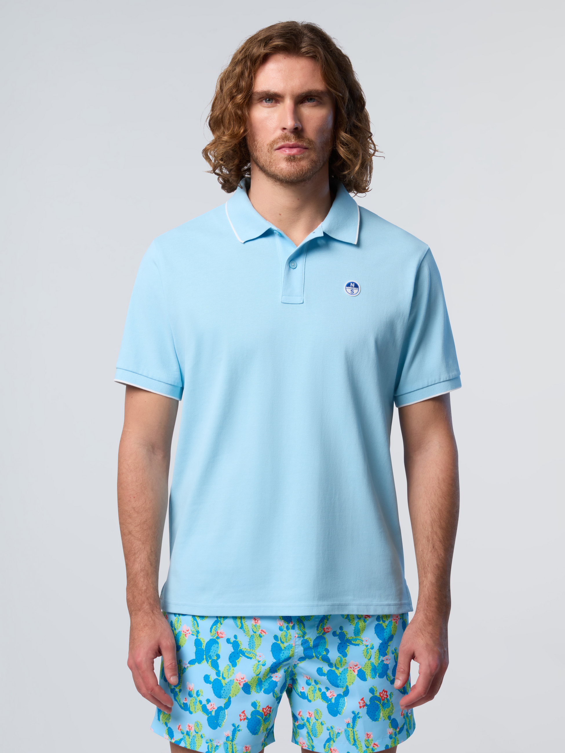 NORTH SAILS, North Sails Polo Shirt With Contrast Trims