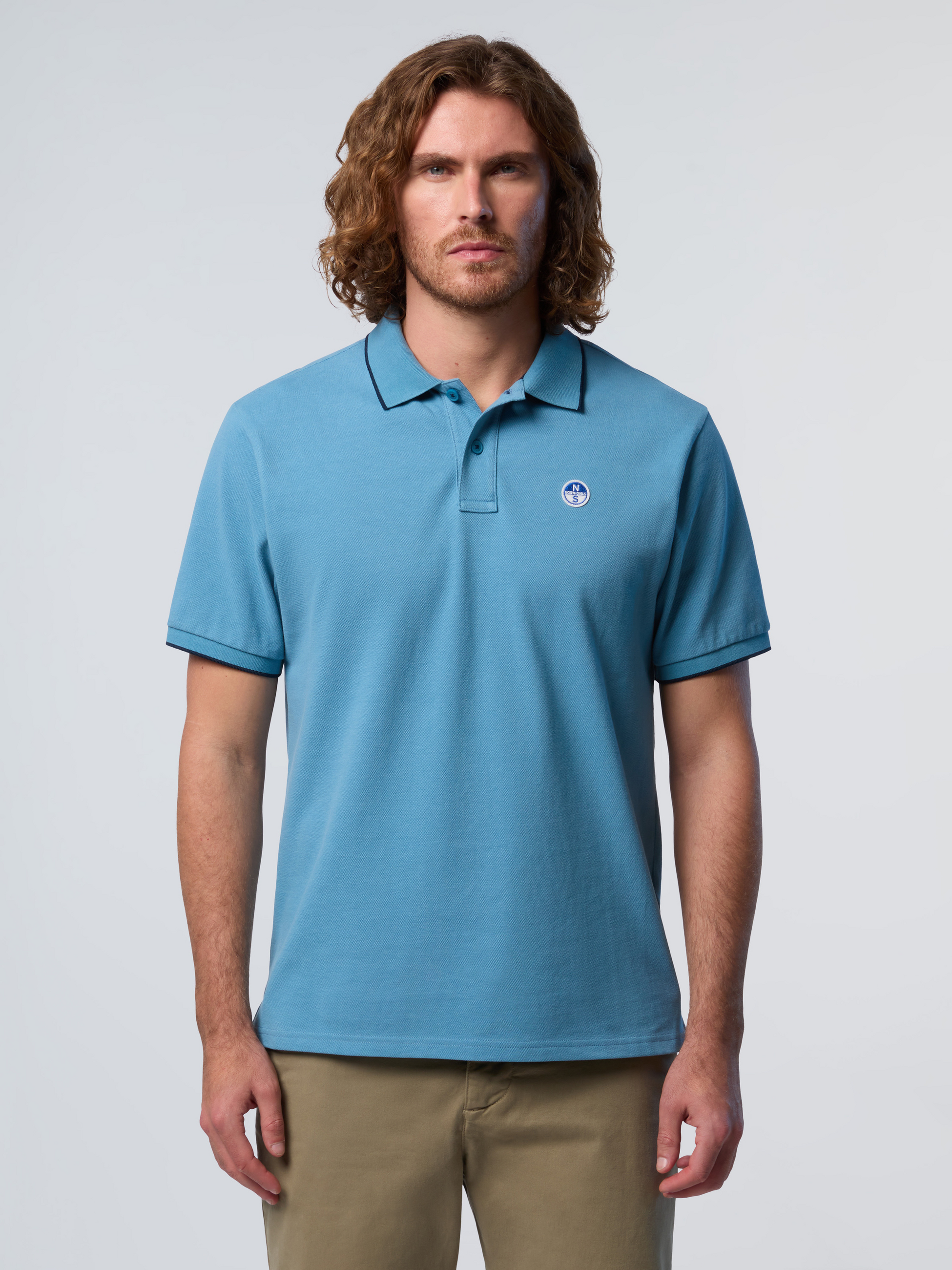 NORTH SAILS, North Sails Polo Shirt With Contrast Trims