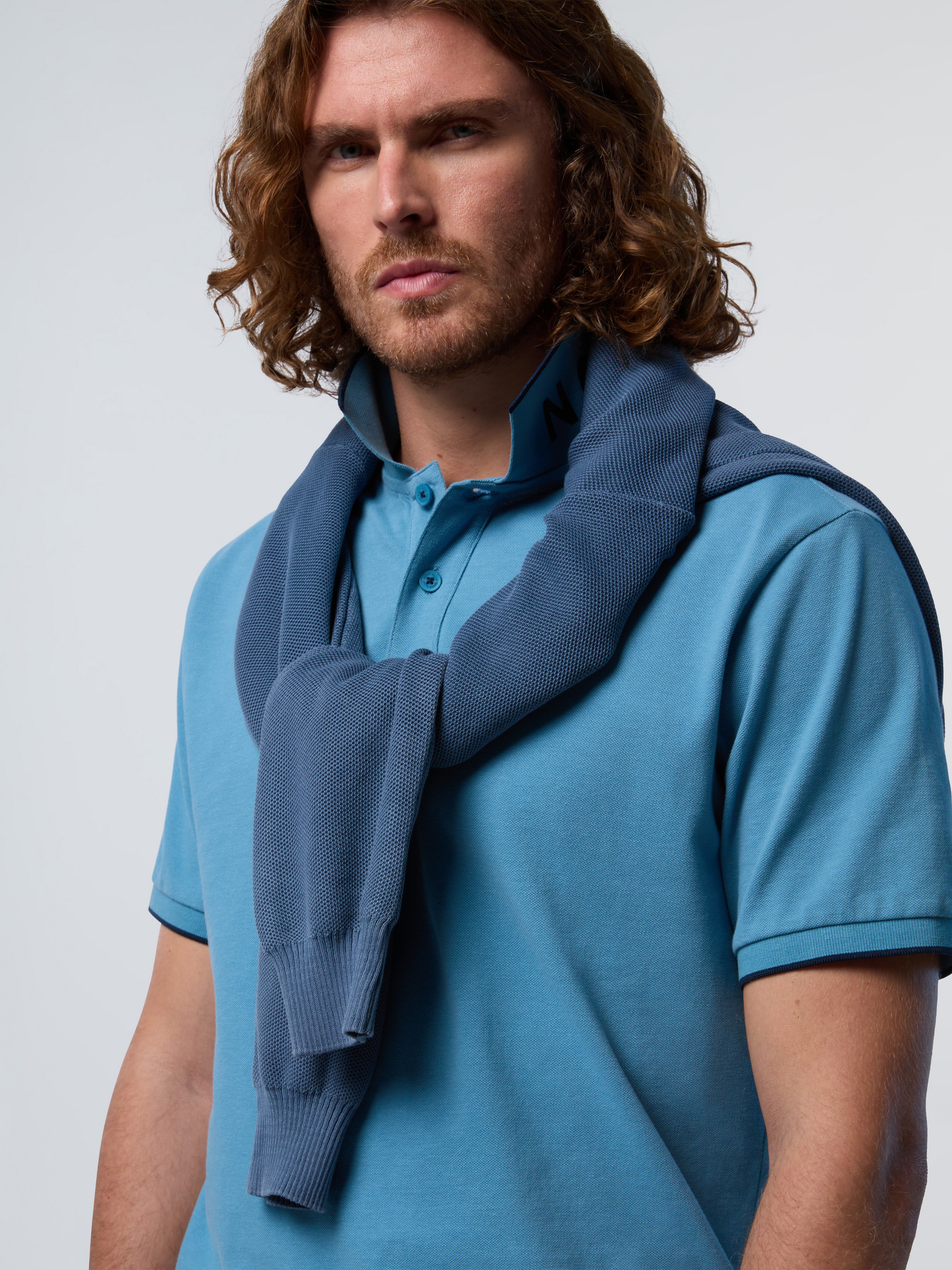 NORTH SAILS, North Sails Polo Shirt With Contrast Trims