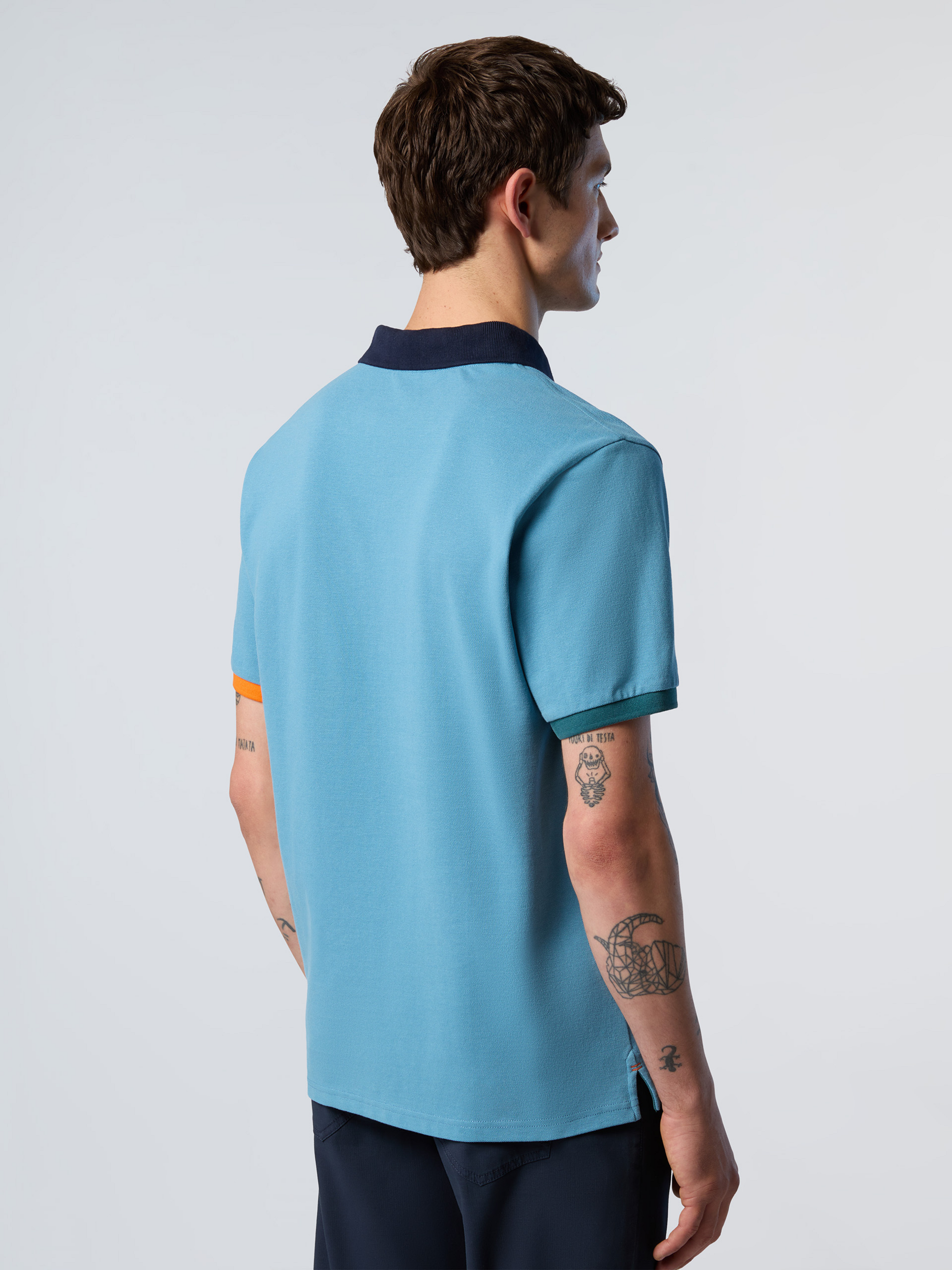 NORTH SAILS, North Sails Polo Shirt With Contrast Trims