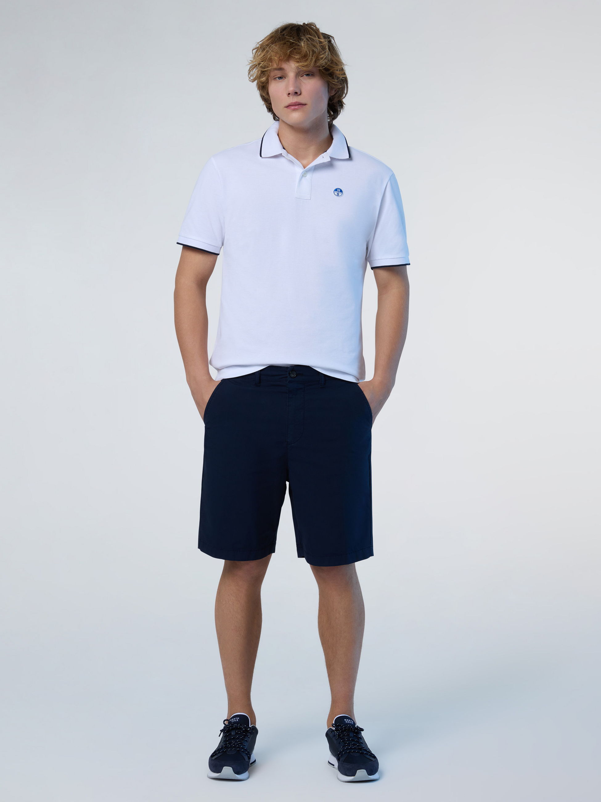 NORTH SAILS, North Sails Polo Shirt With Contrast Trims
