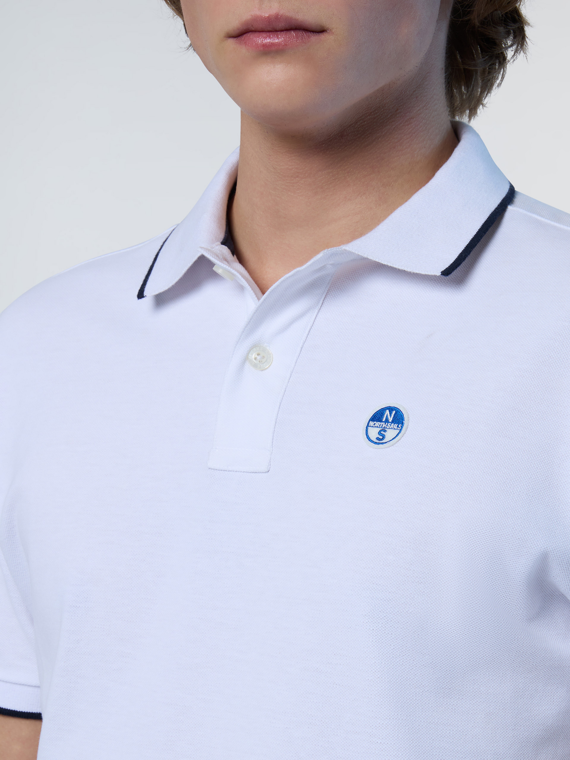 NORTH SAILS, North Sails Polo Shirt With Contrast Trims