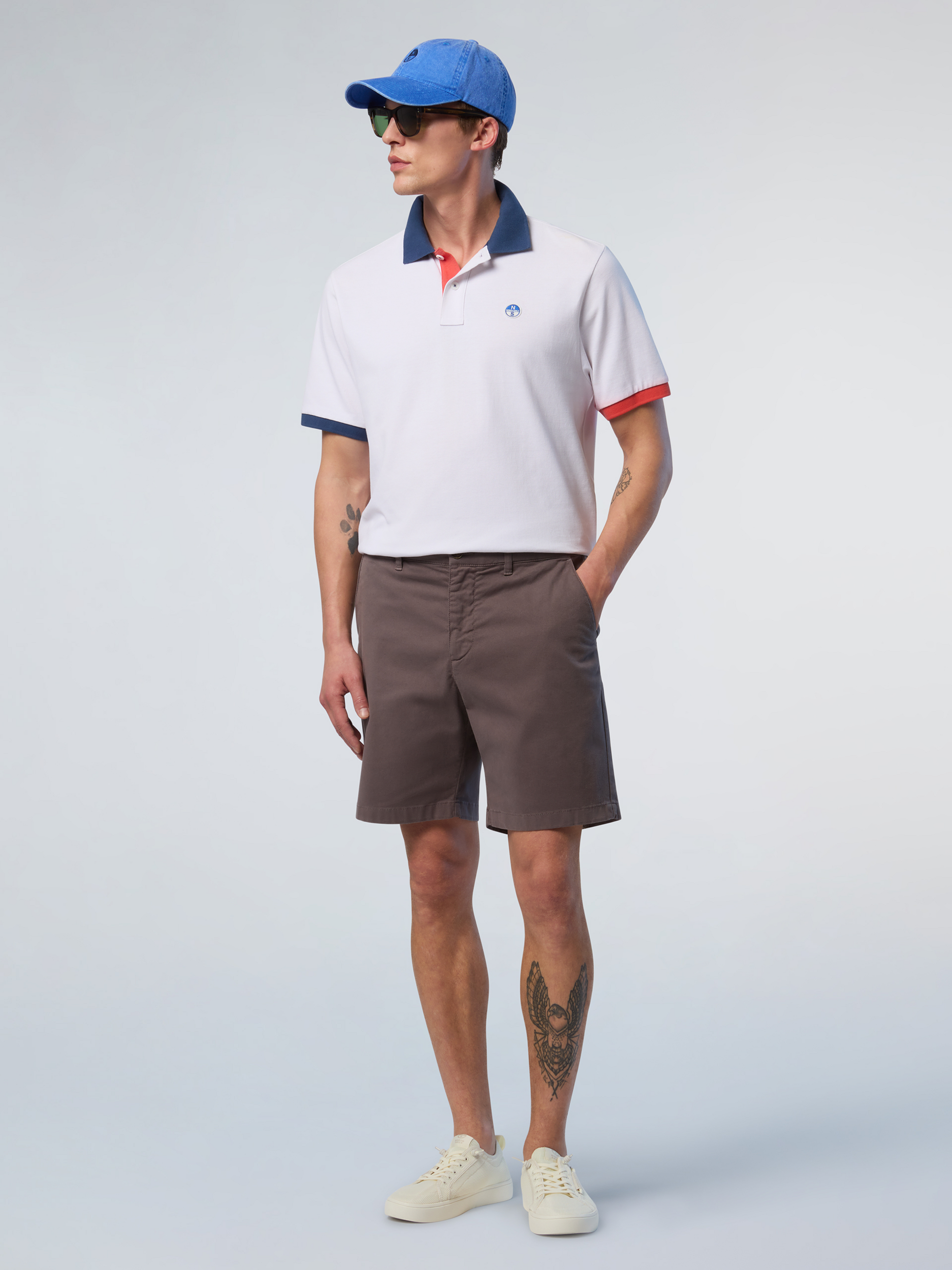 NORTH SAILS, North Sails Polo Shirt With Contrast Trims