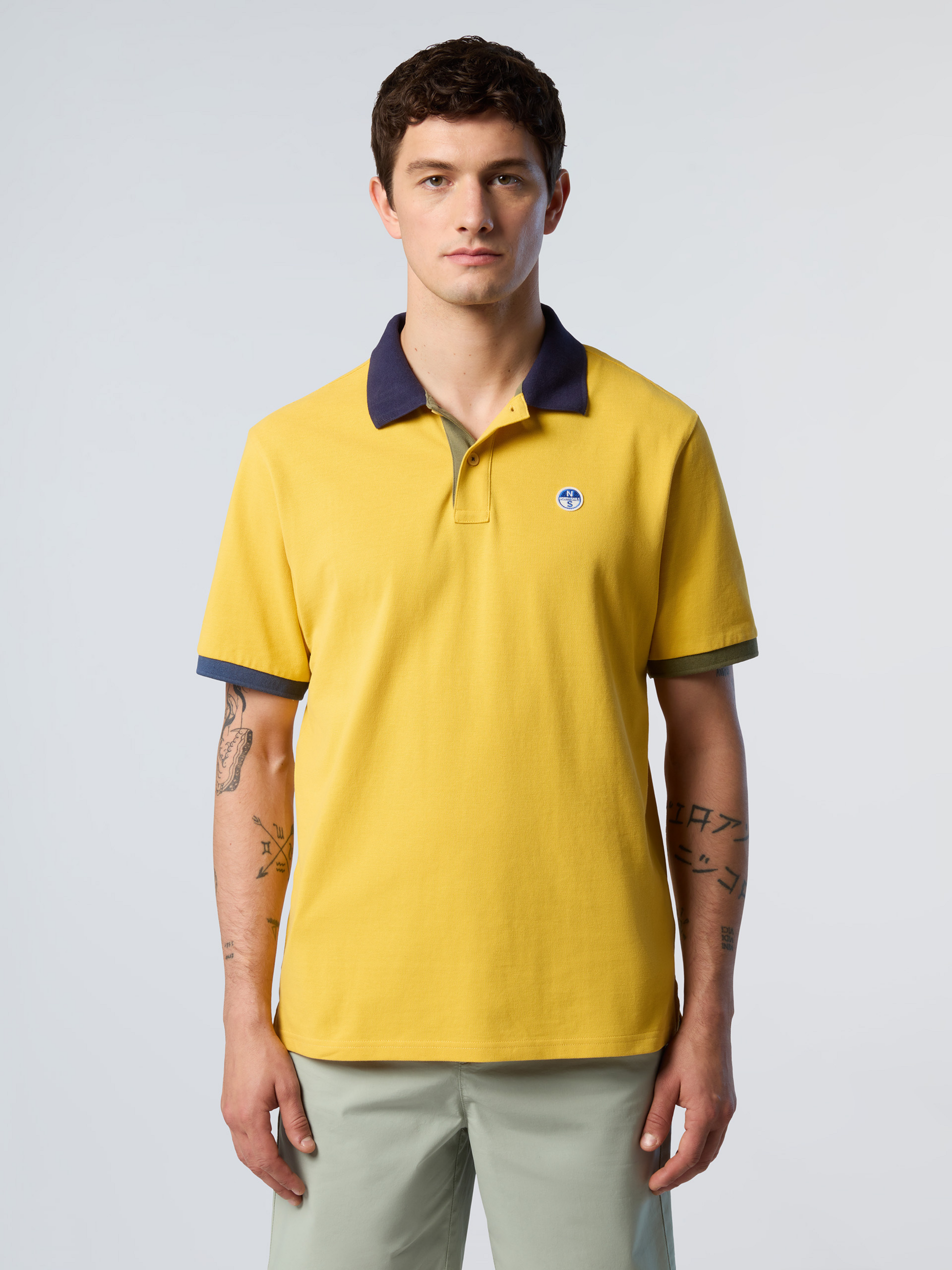 NORTH SAILS, North Sails Polo Shirt With Contrast Trims