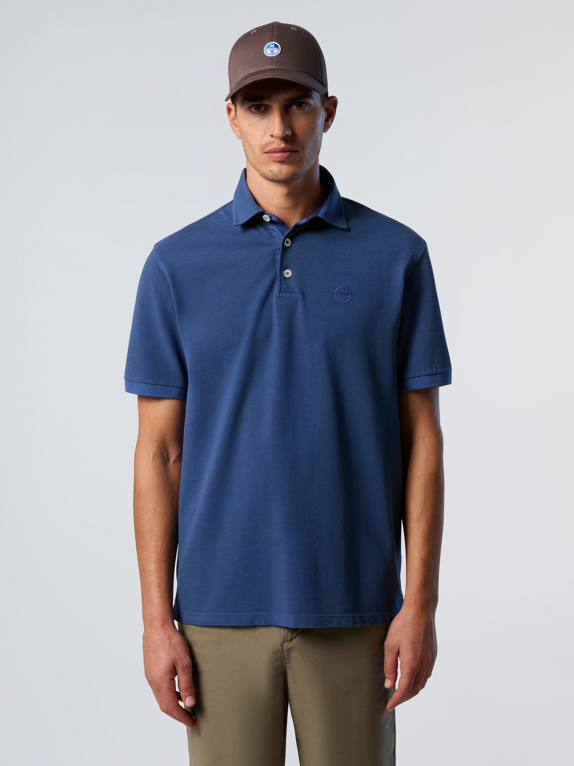 NORTH SAILS, North Sails Polo Shirt With Embroidered Logo