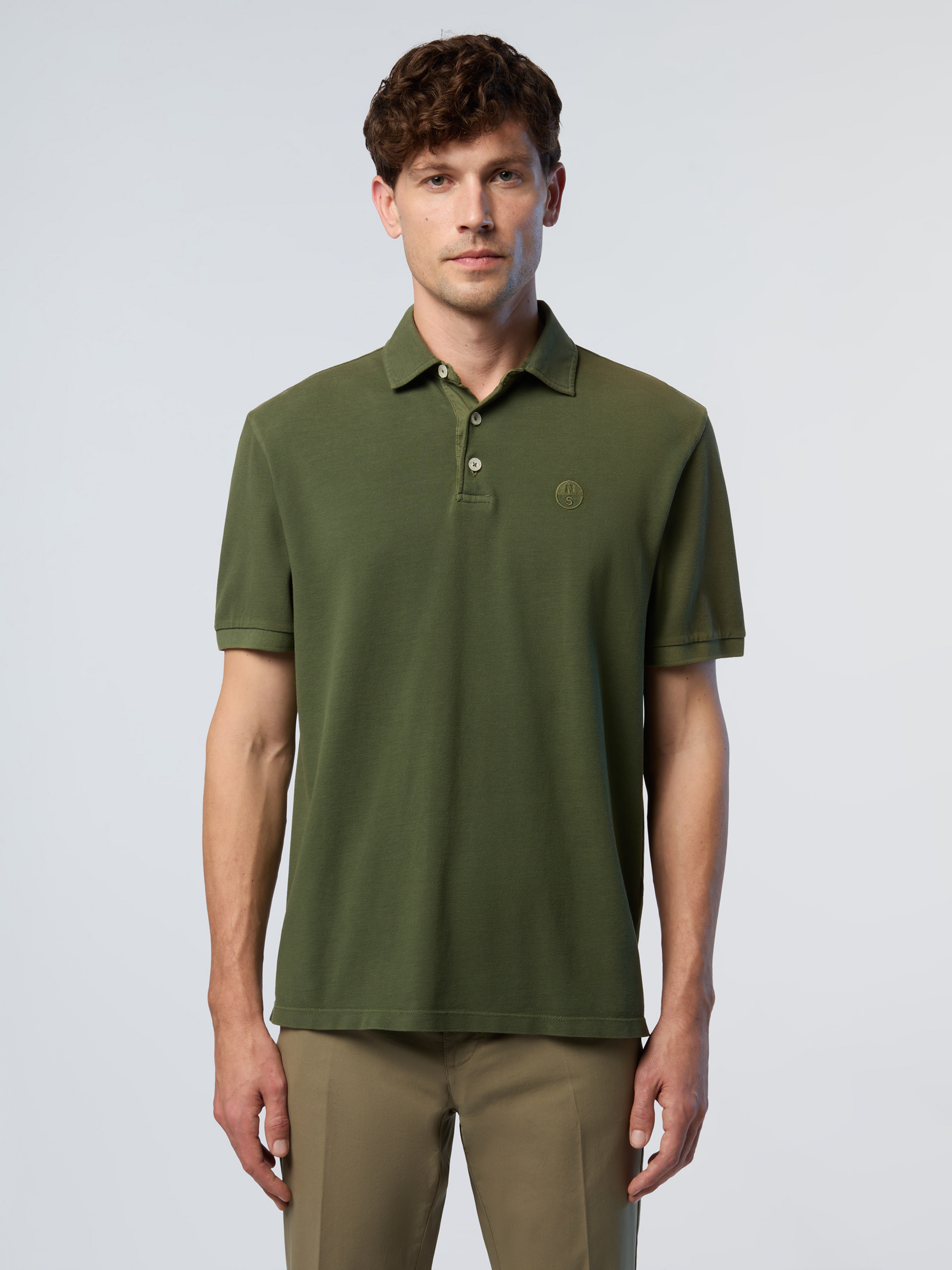 NORTH SAILS, North Sails Polo Shirt With Embroidered Logo