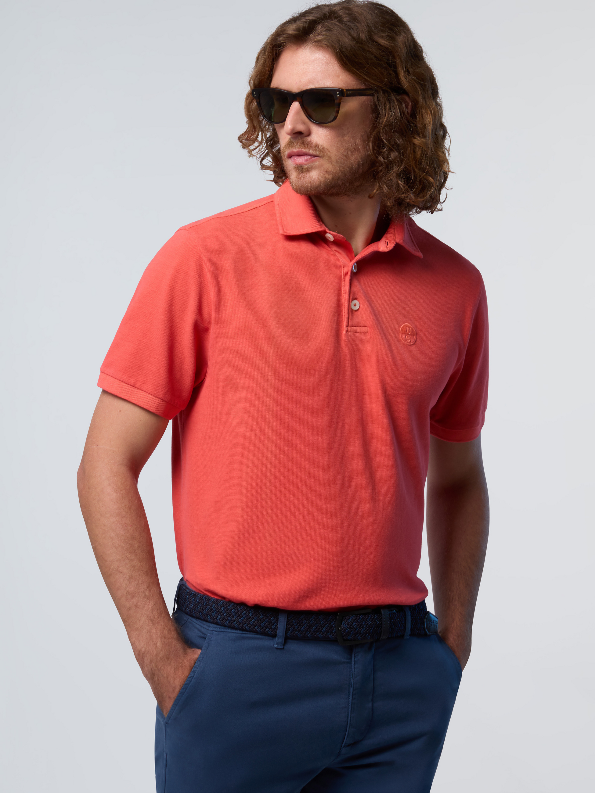 NORTH SAILS, North Sails Polo Shirt With Embroidered Logo