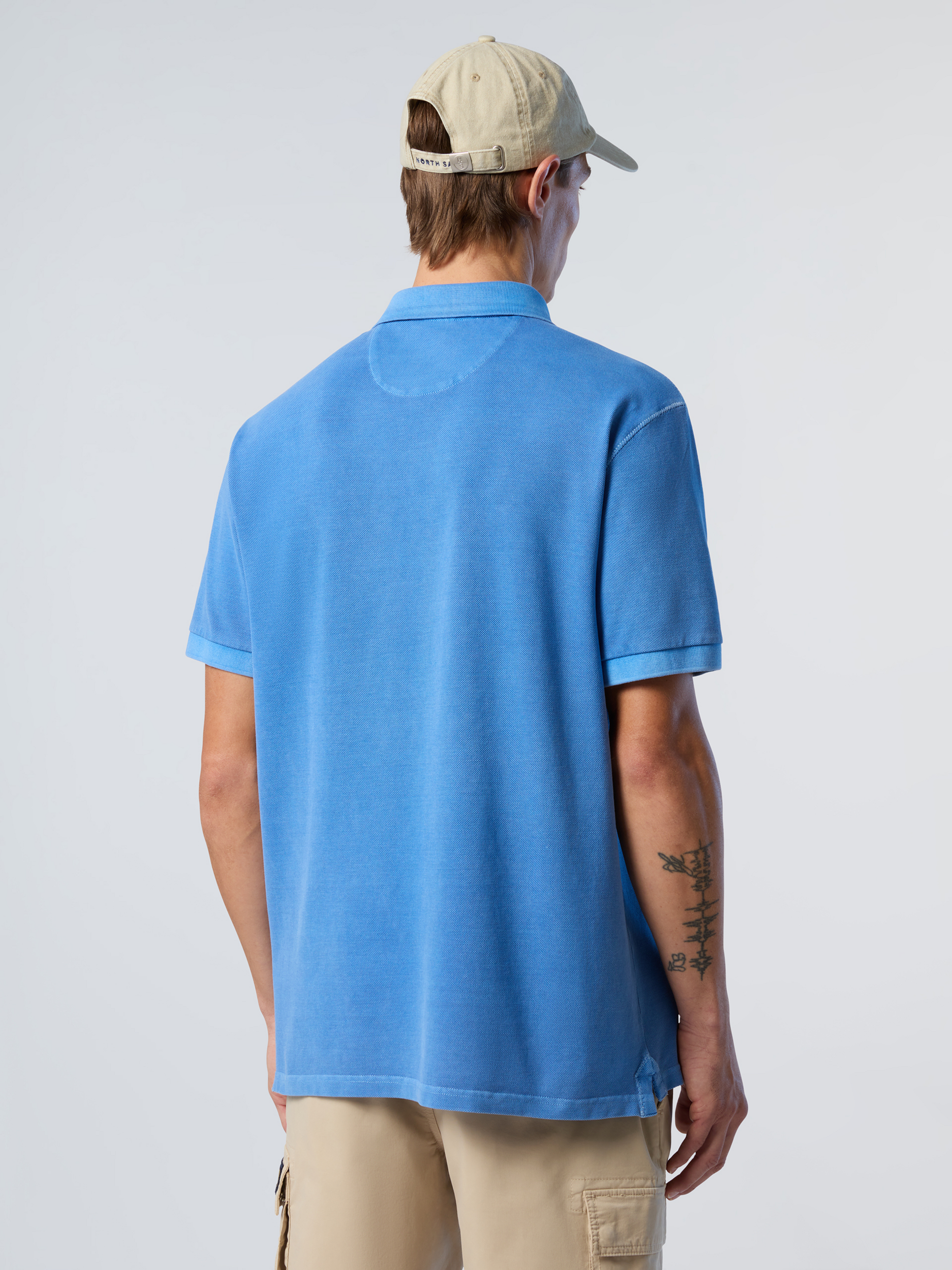 NORTH SAILS, North Sails Polo Shirt With Pigment-dyed Finish