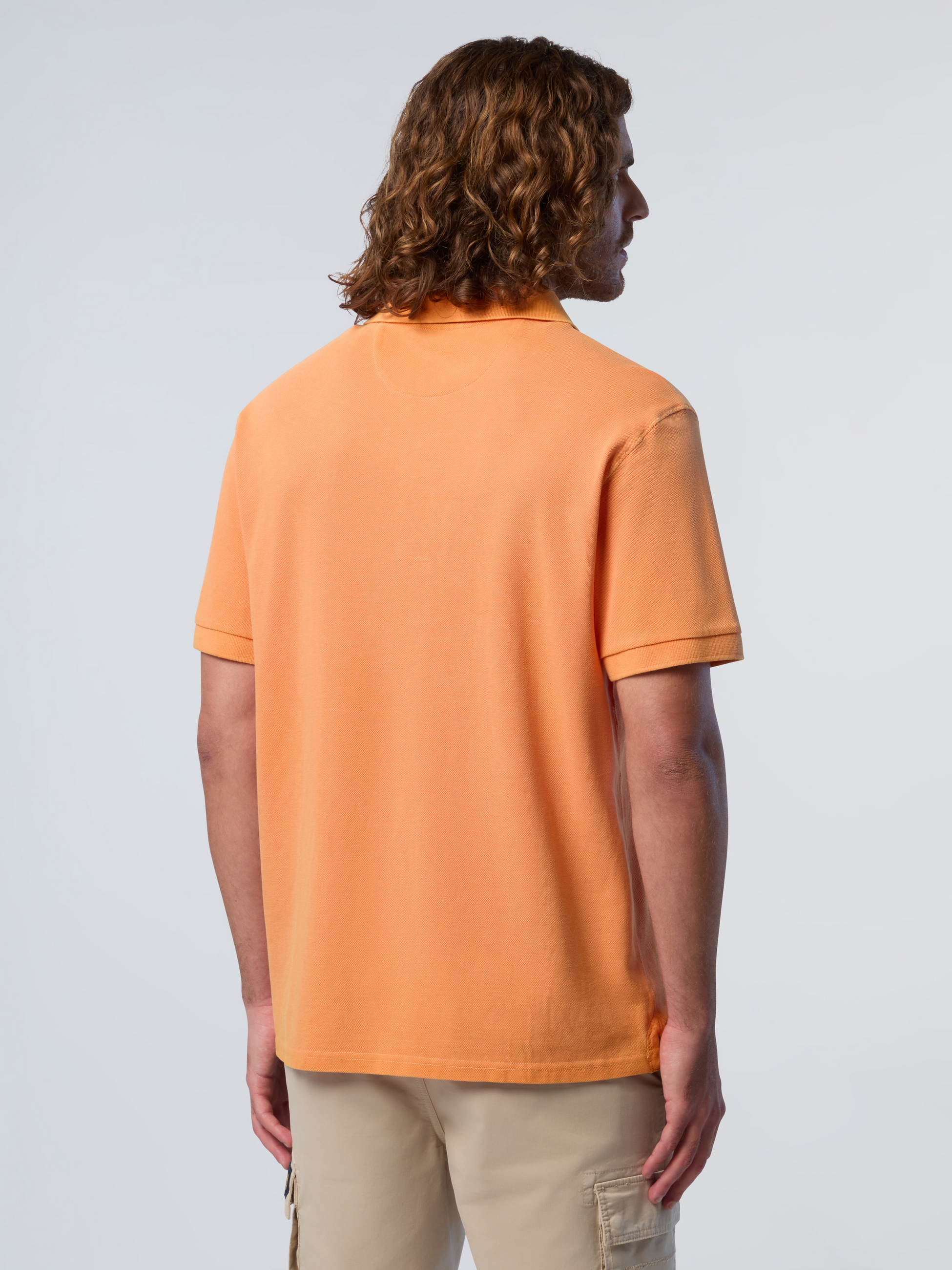 NORTH SAILS, North Sails Polo Shirt With Pigment-dyed Finish