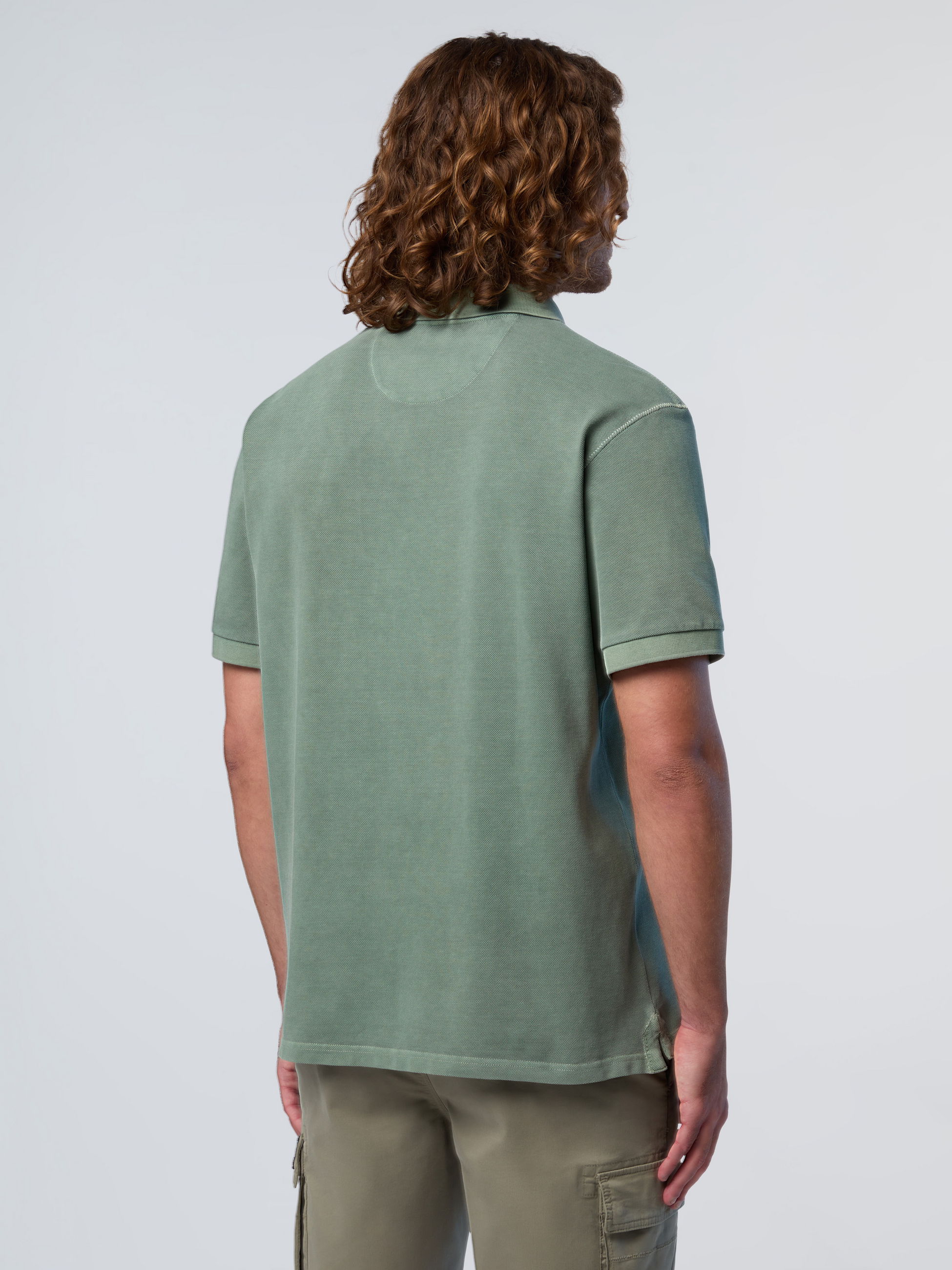NORTH SAILS, North Sails Polo Shirt With Pigment-dyed Finish