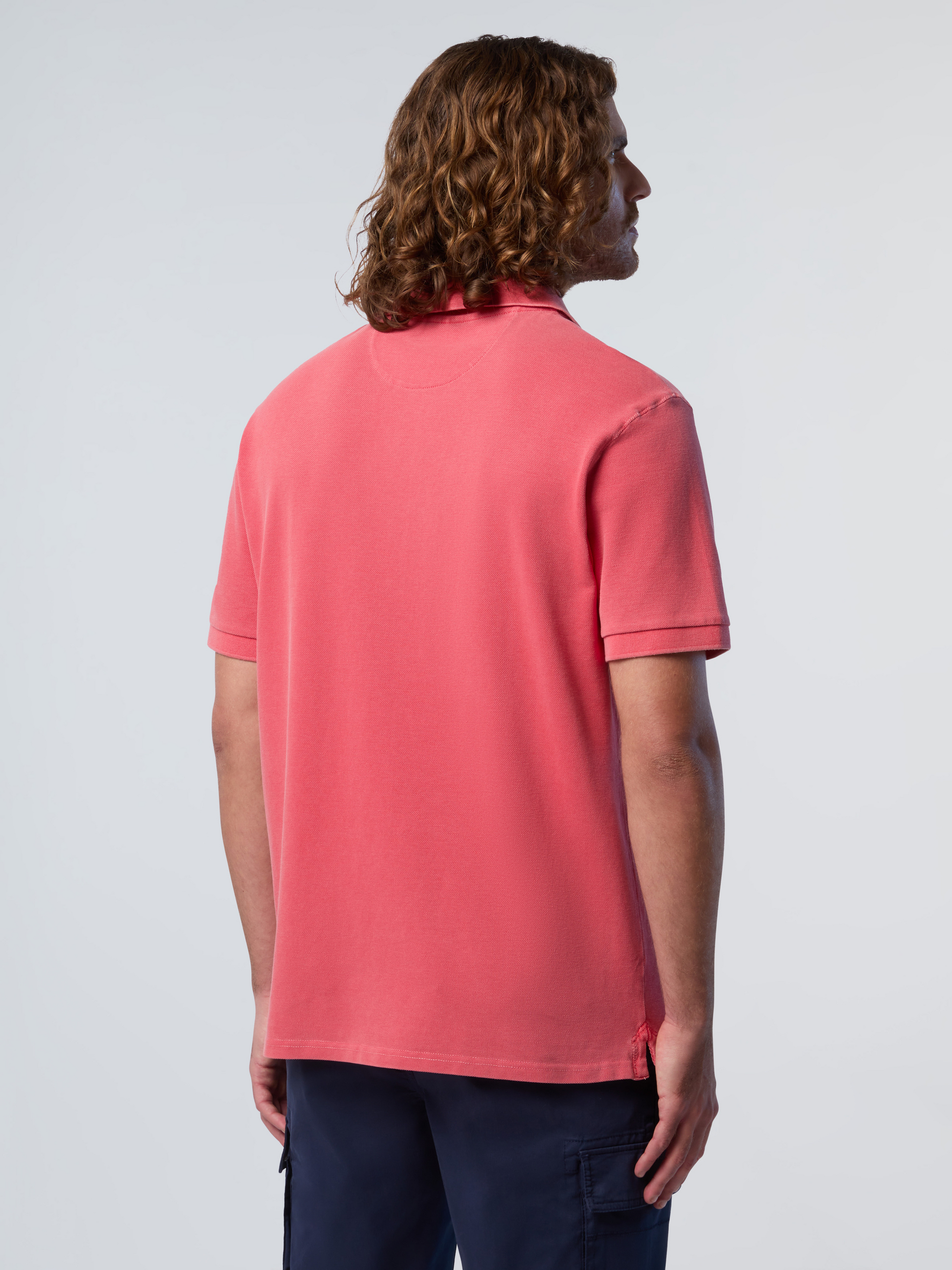 NORTH SAILS, North Sails Polo Shirt With Pigment-dyed Finish