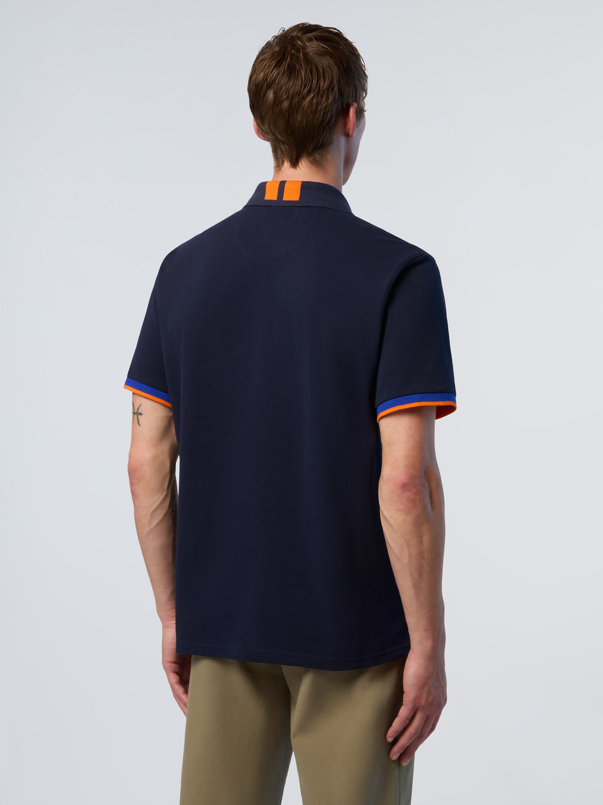 NORTH SAILS, North Sails Polo Shirt With Striped Placket