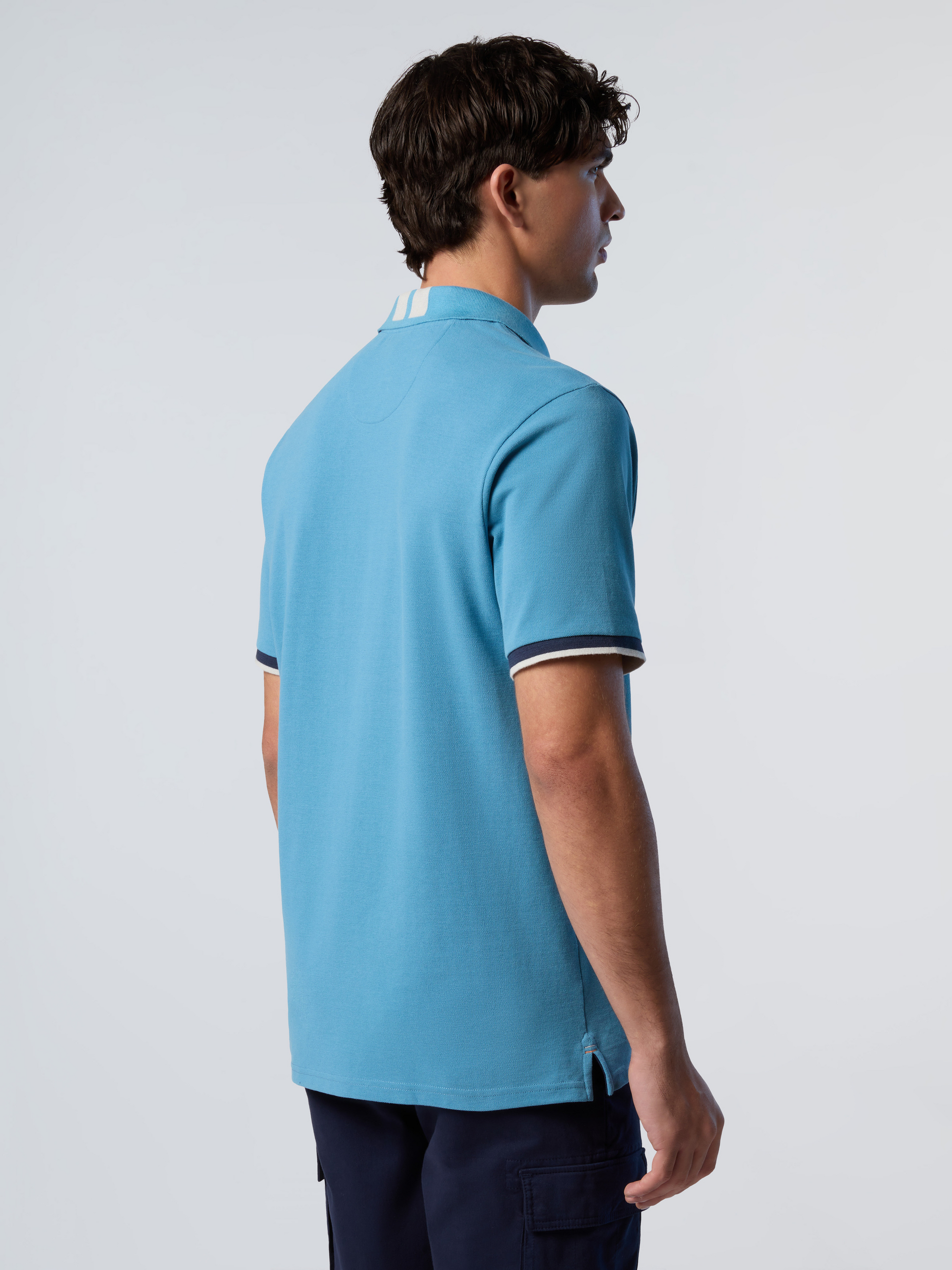 NORTH SAILS, North Sails Polo Shirt With Striped Placket