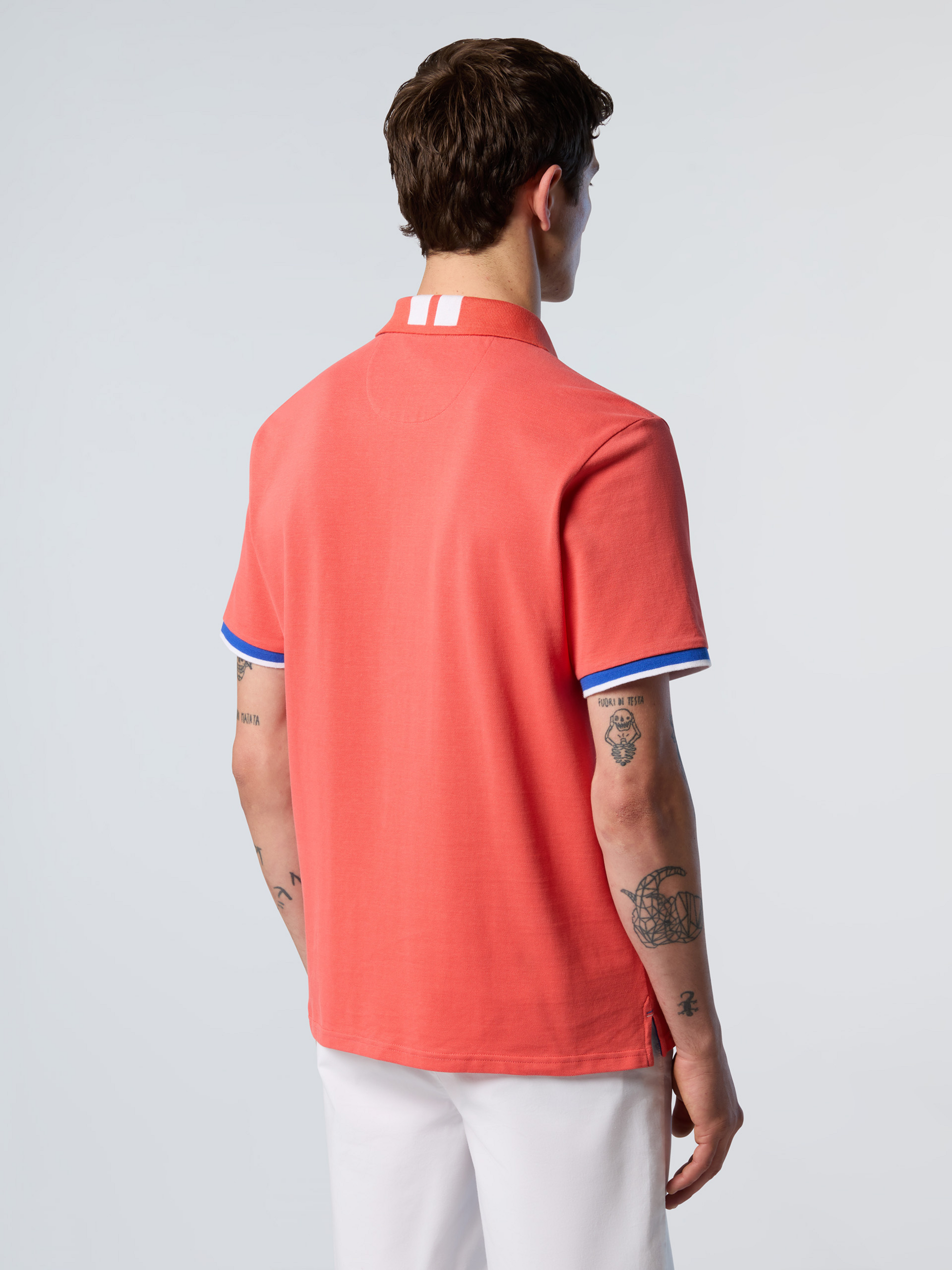 NORTH SAILS, North Sails Polo Shirt With Striped Placket