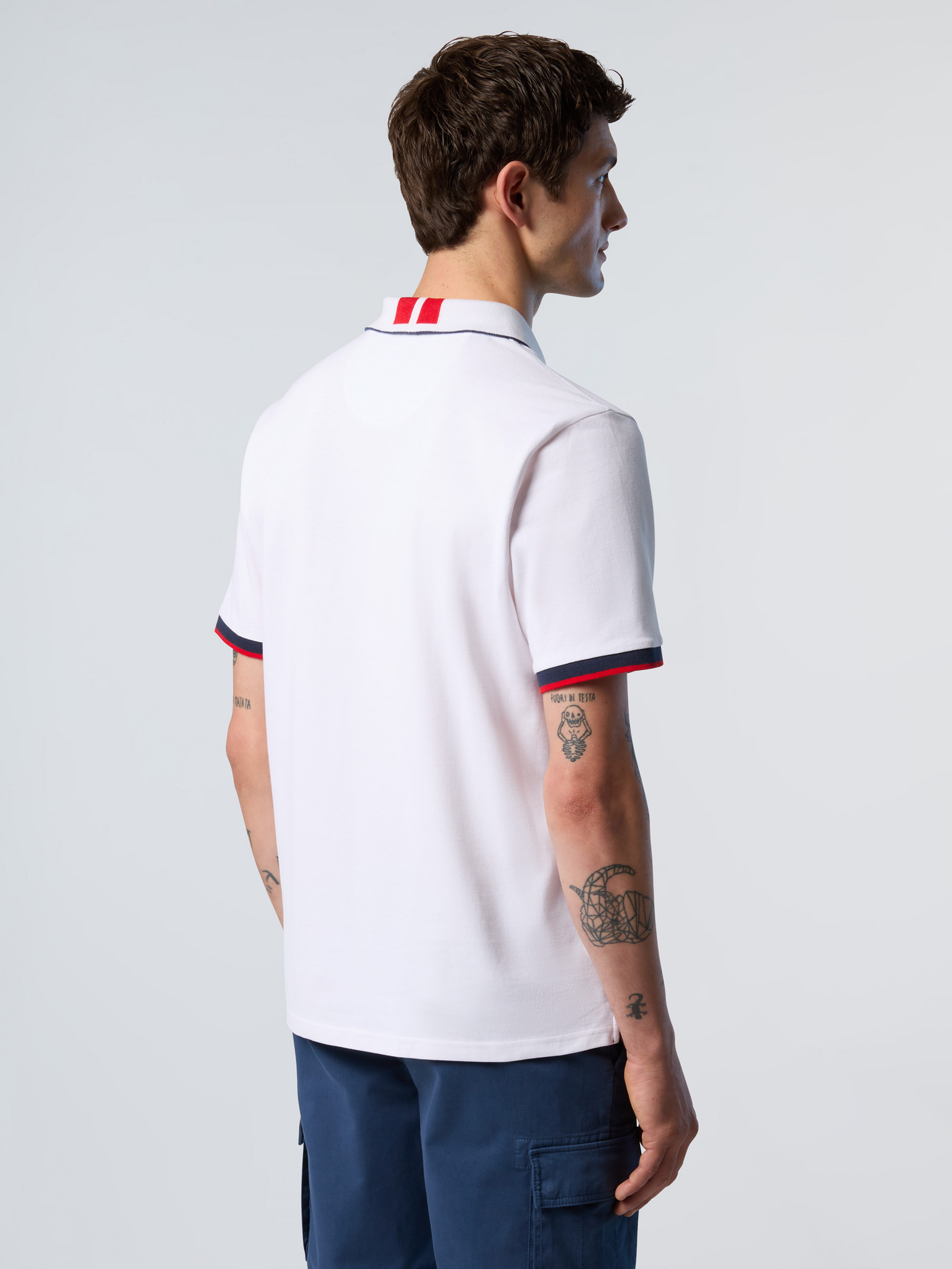 NORTH SAILS, North Sails Polo Shirt With Striped Placket