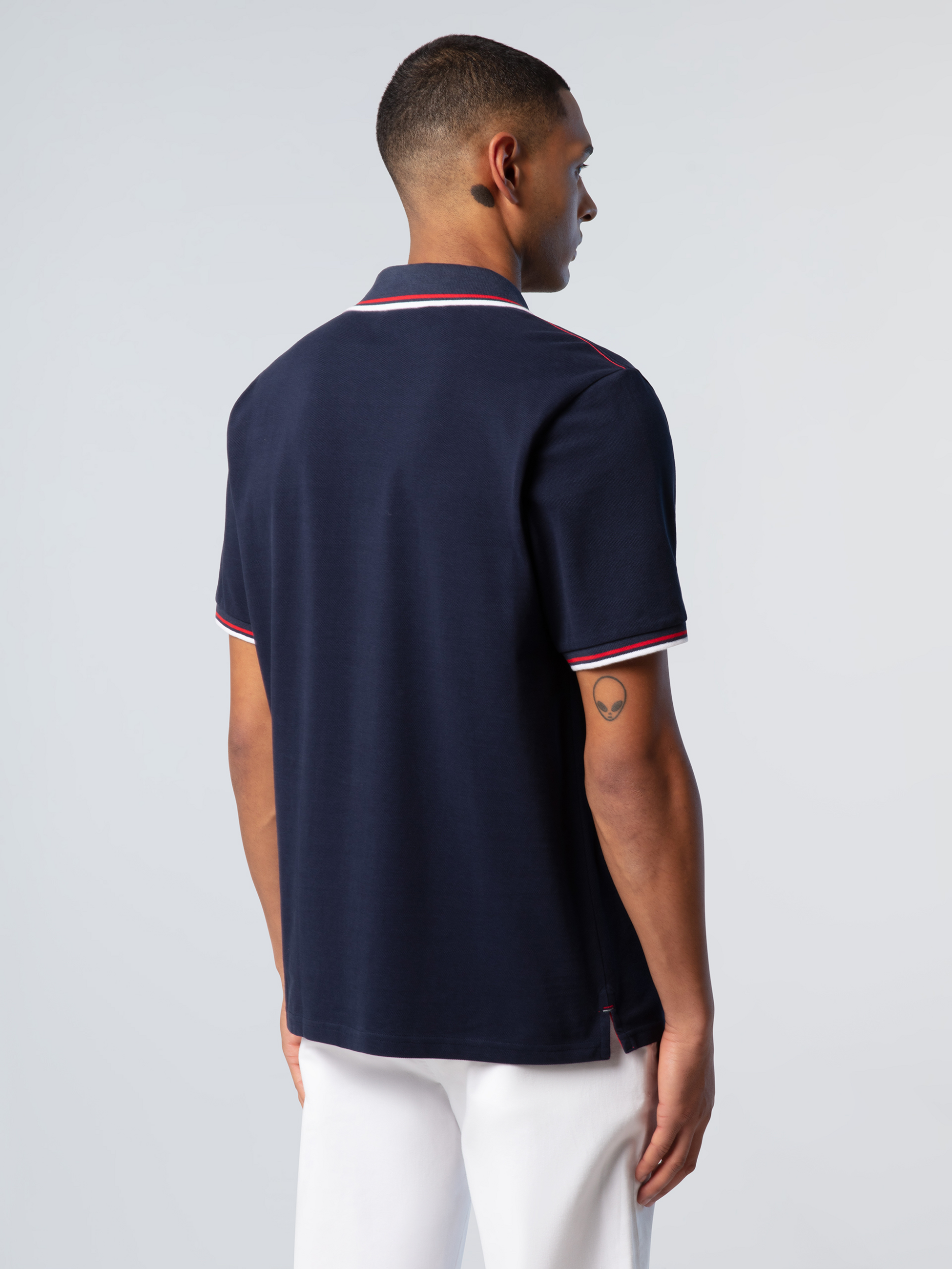 NORTH SAILS, North Sails Polo Shirt With Striped Trims