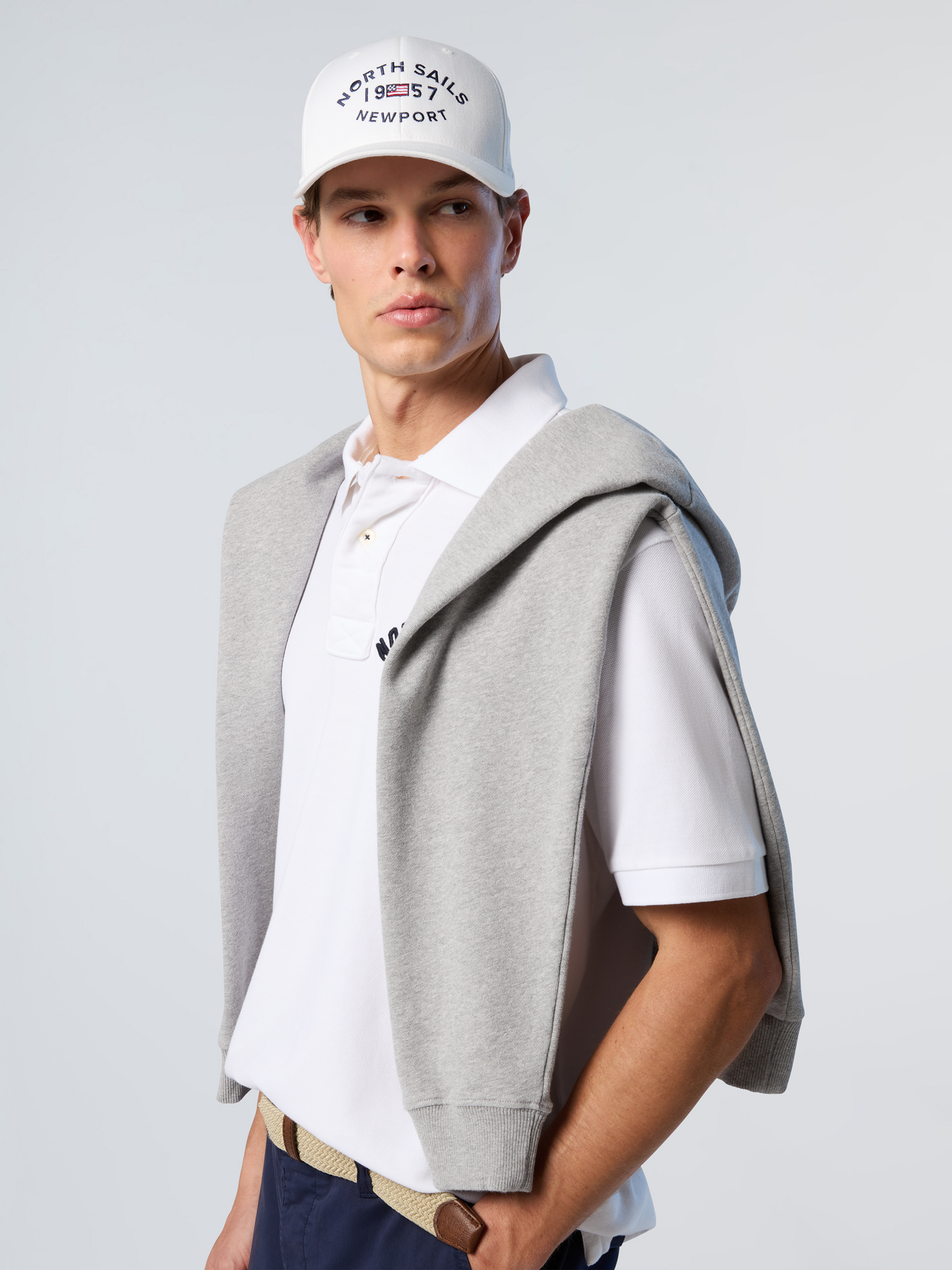 NORTH SAILS, North Sails Polo Shirt With Vintage Wash