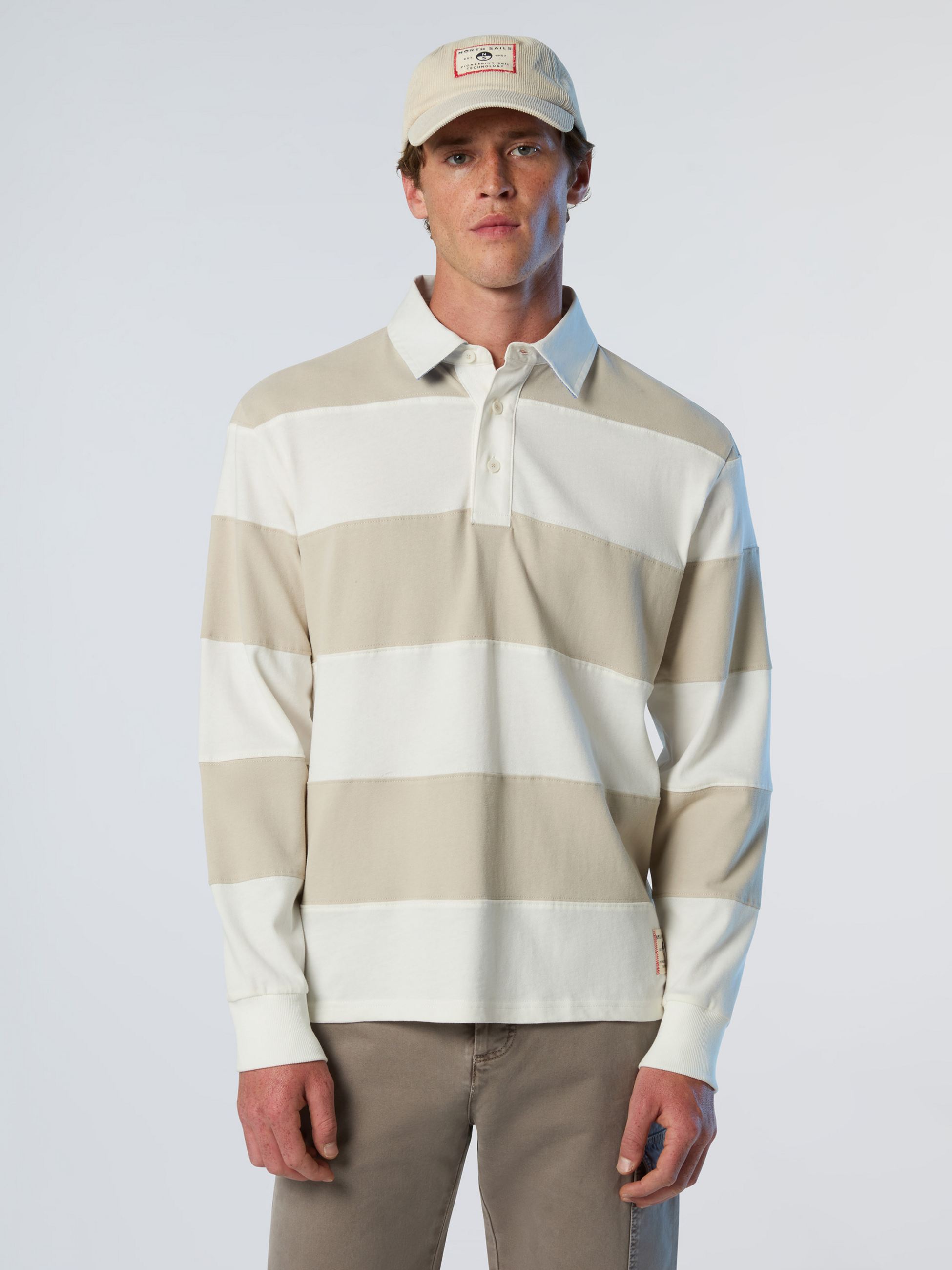NORTH SAILS, North Sails Rugby Top Striped Long-sleeved