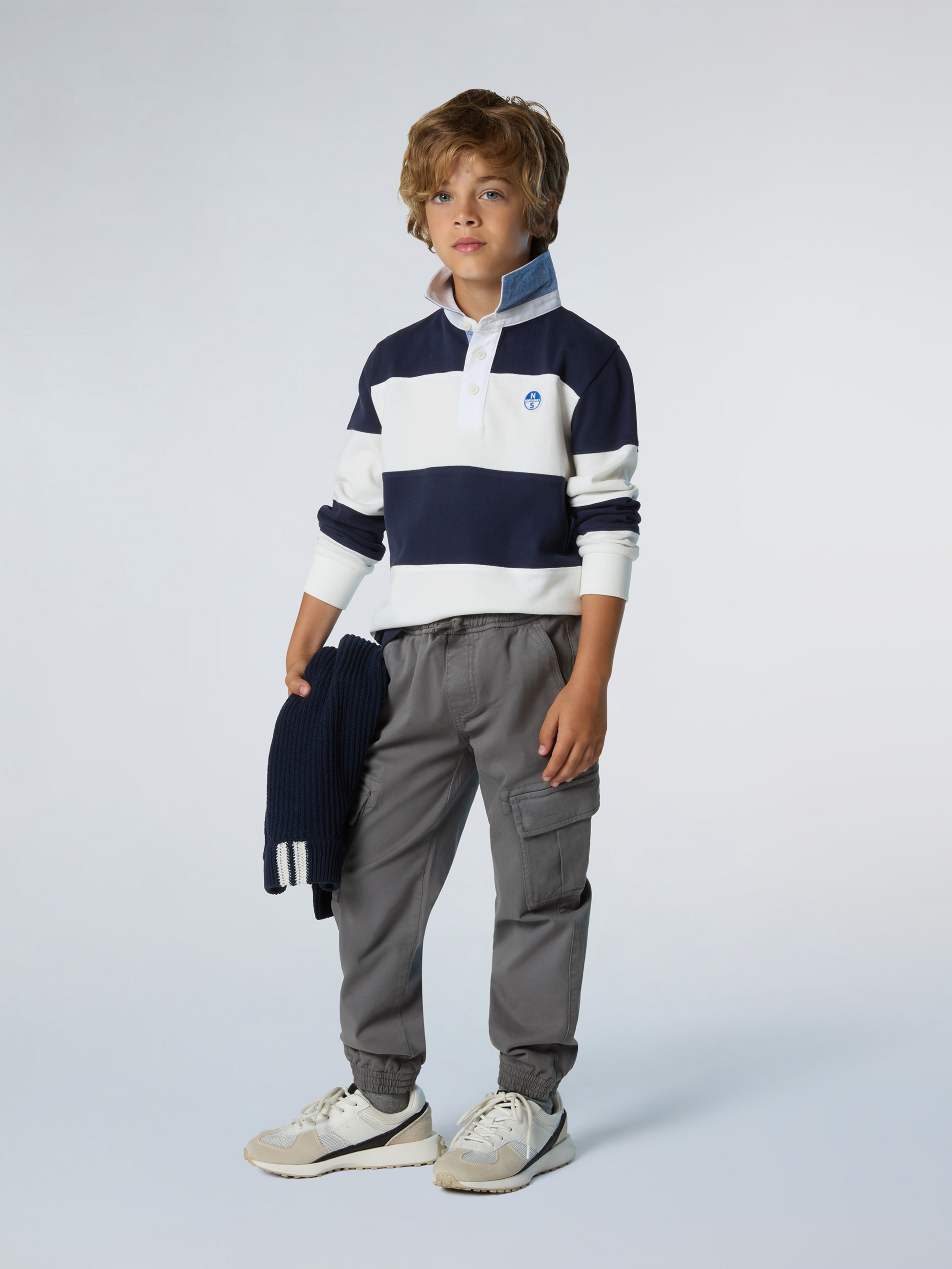 NORTH SAILS, North Sails Rugby Top Striped Long-sleeved