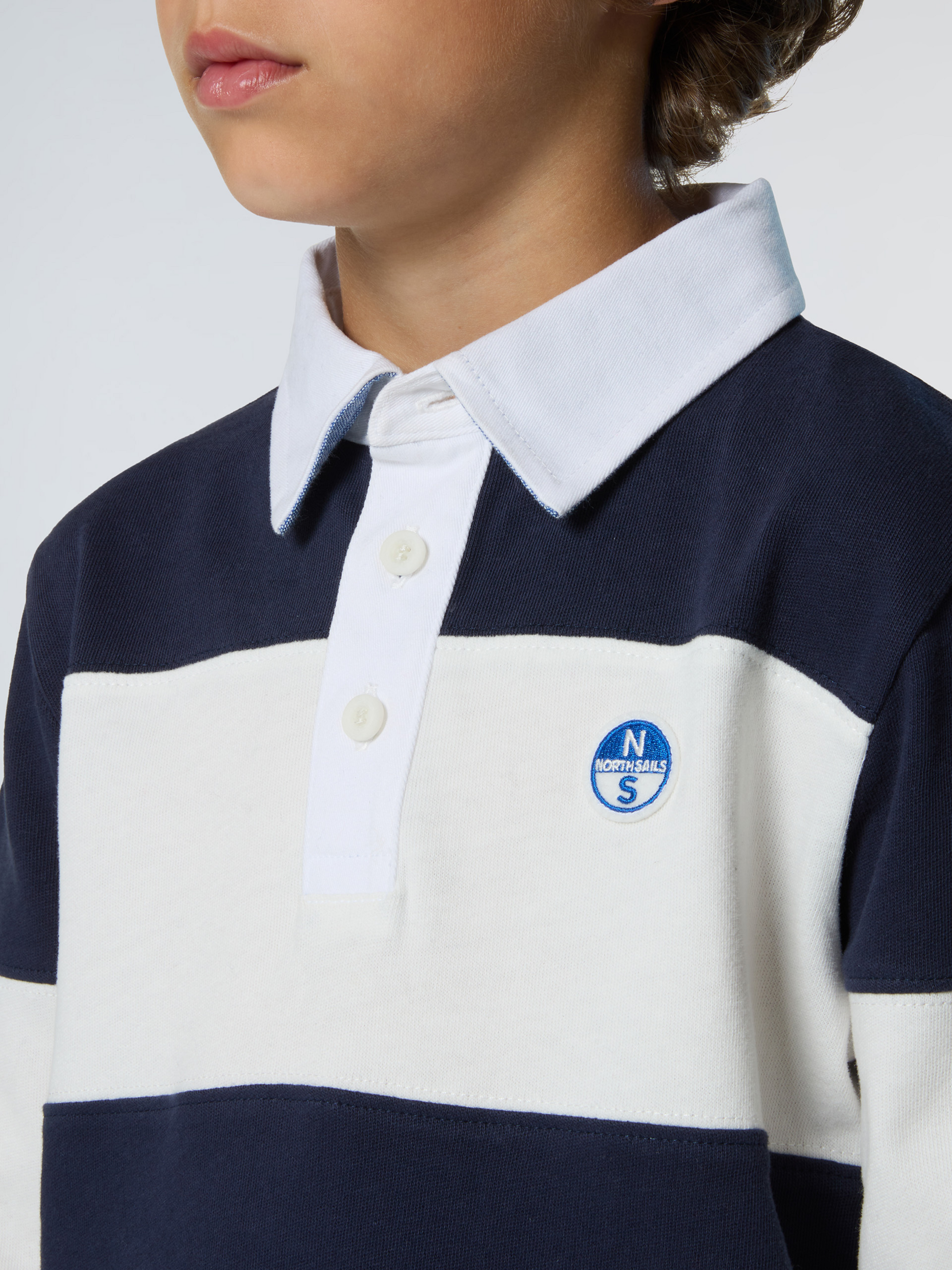 NORTH SAILS, North Sails Rugby Top Striped Long-sleeved
