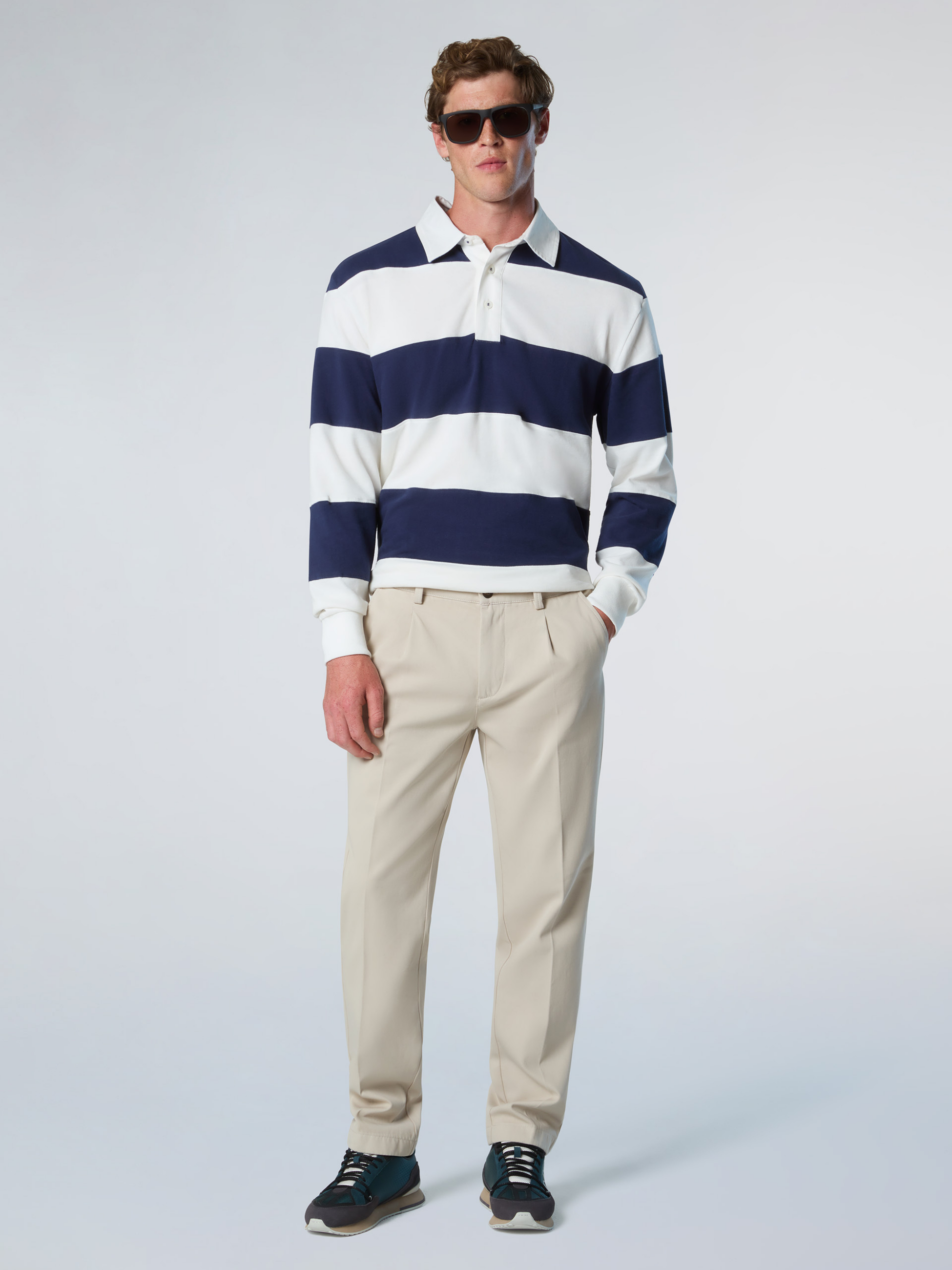 NORTH SAILS, North Sails Rugby Top Striped Long-sleeved