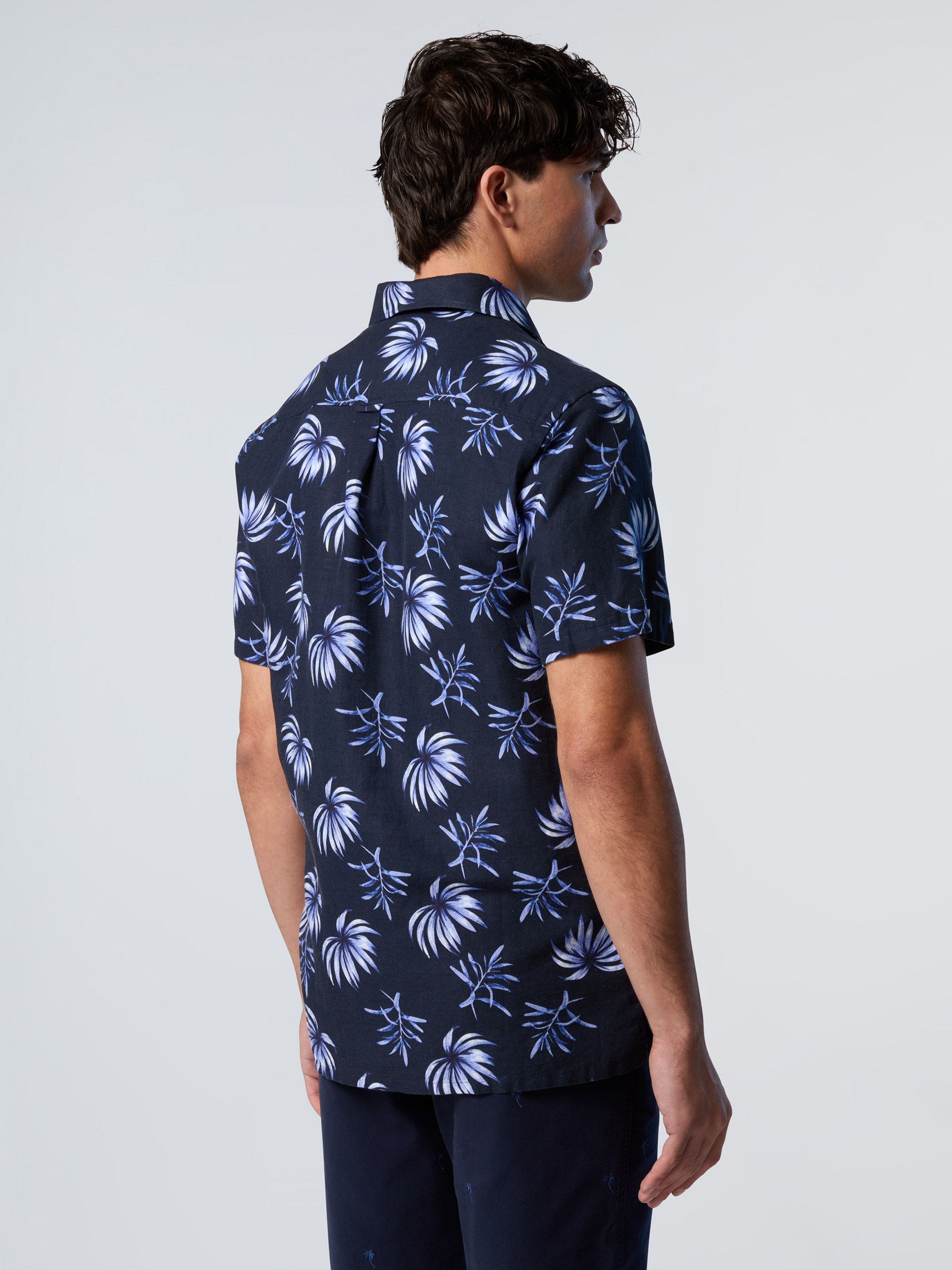 NORTH SAILS, North Sails Shirt Bowling With Tropical Print