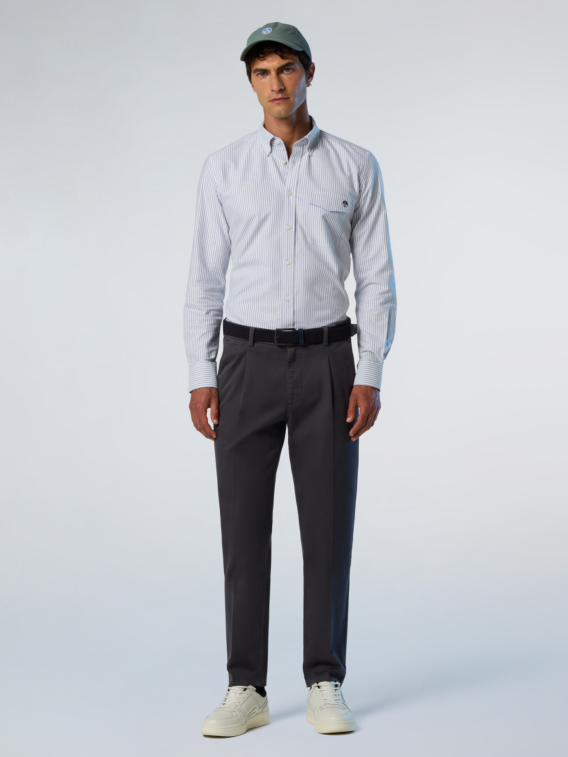 NORTH SAILS, North Sails Shirt Brushed Striped Oxford