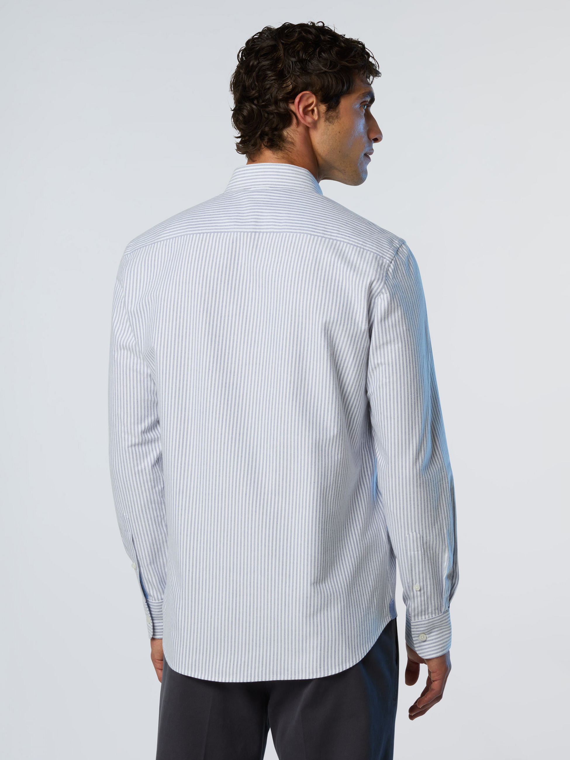 NORTH SAILS, North Sails Shirt Brushed Striped Oxford