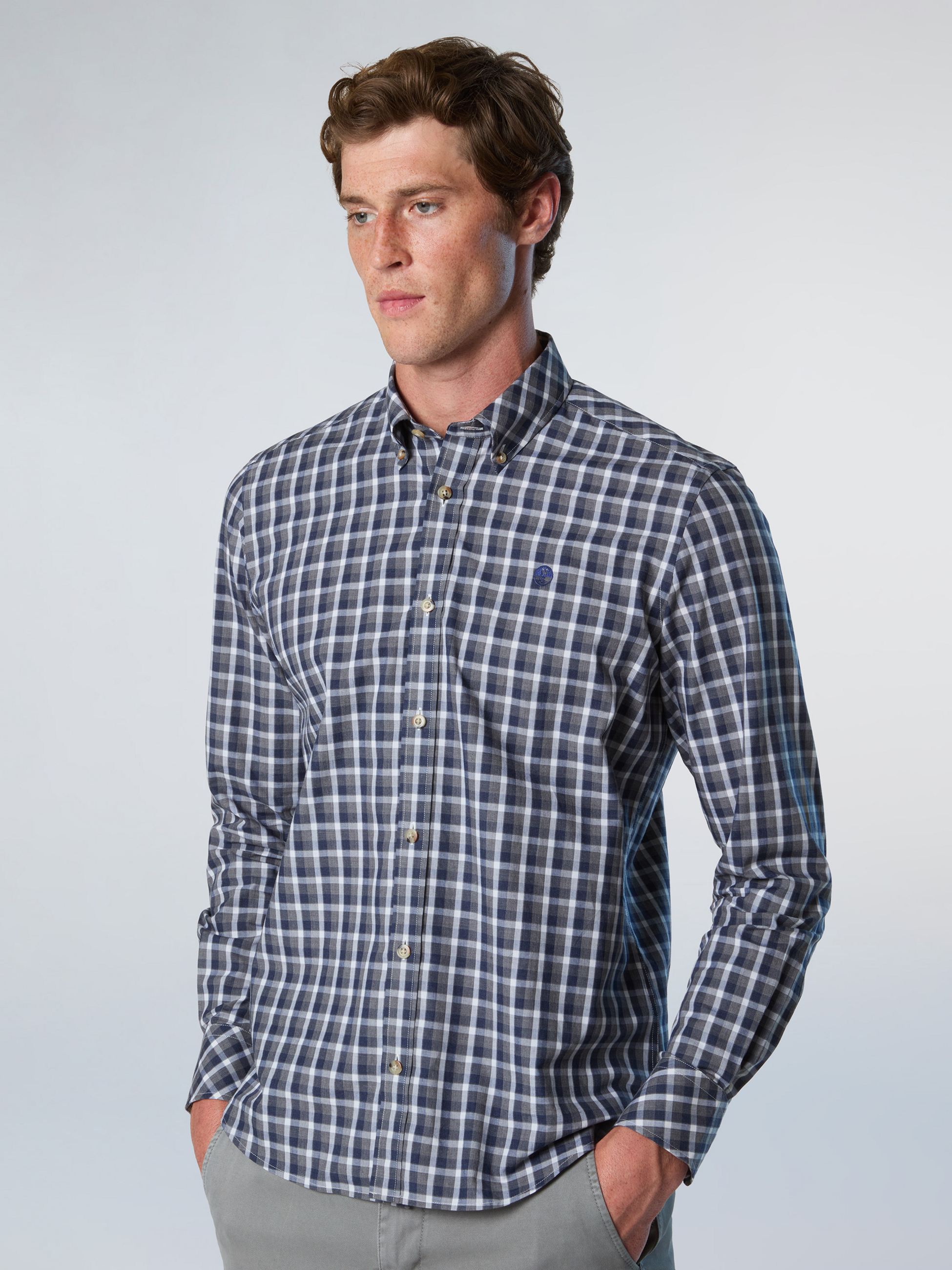 NORTH SAILS, North Sails Shirt Checked Poplin