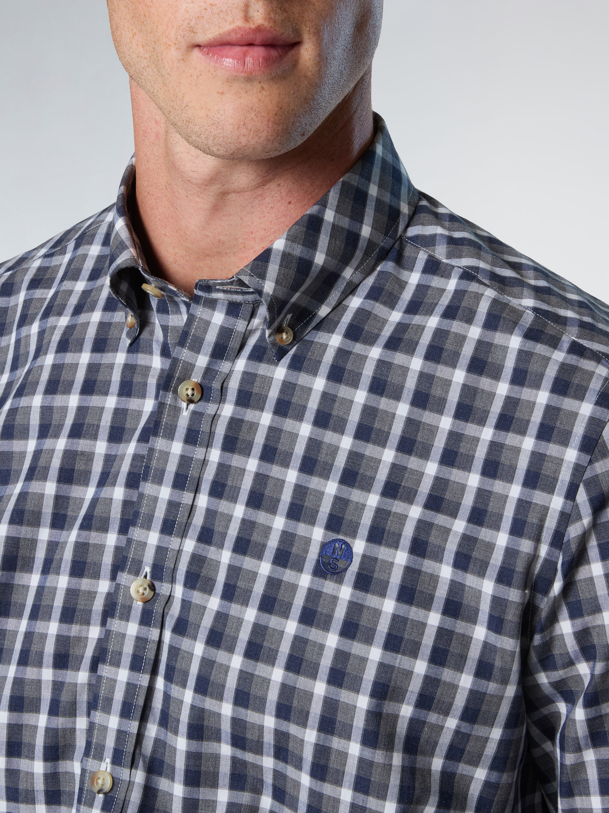 NORTH SAILS, North Sails Shirt Checked Poplin