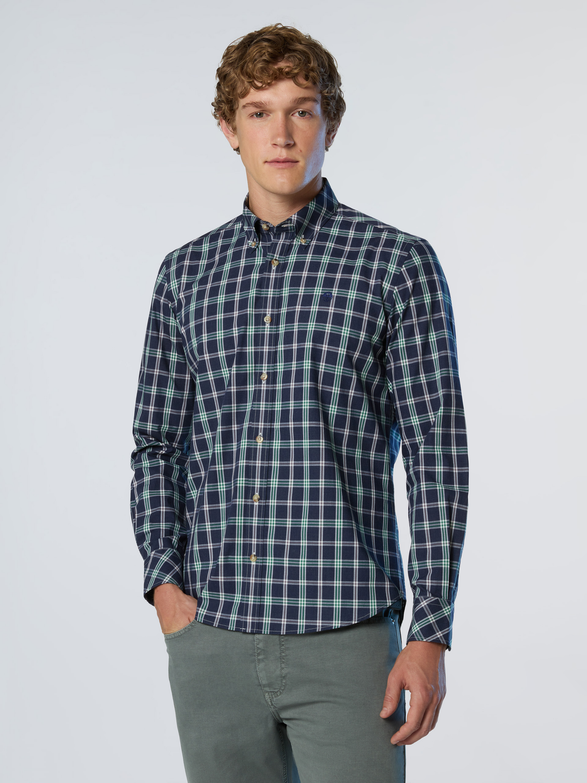 NORTH SAILS, North Sails Shirt Checked Poplin