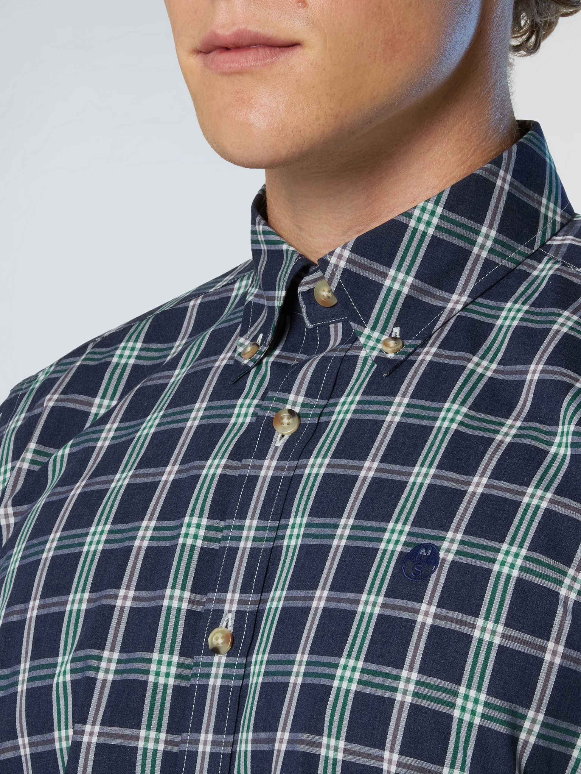 NORTH SAILS, North Sails Shirt Checked Poplin