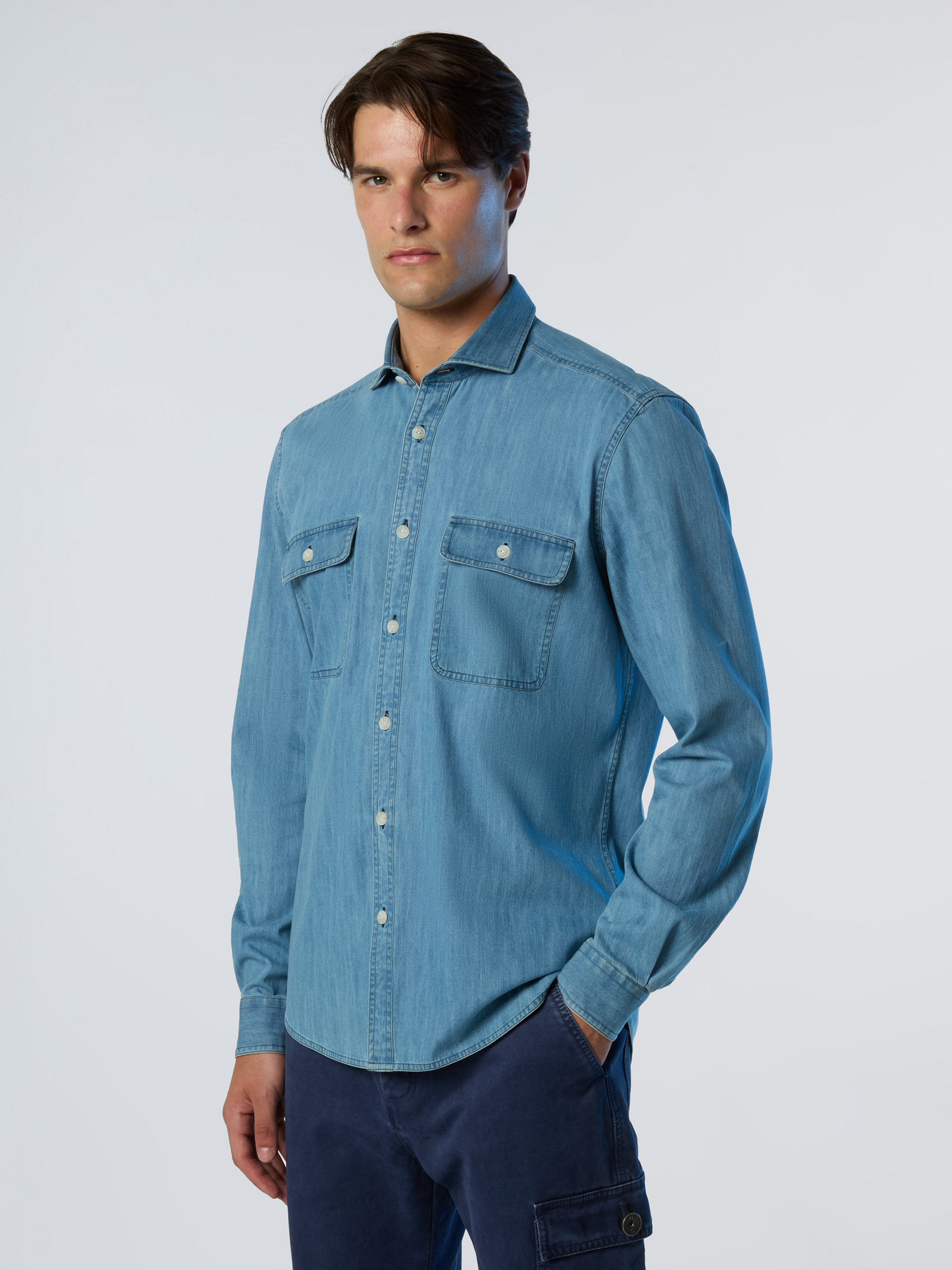 NORTH SAILS, North Sails Shirt Light Denim