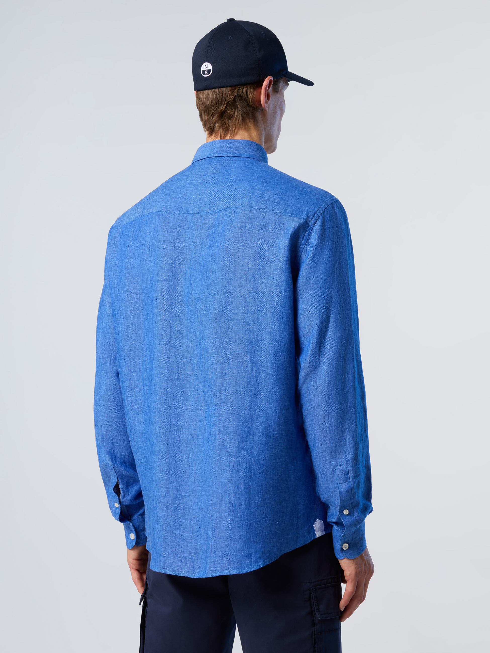 NORTH SAILS, North Sails Shirt Linen With Embroidered Logo