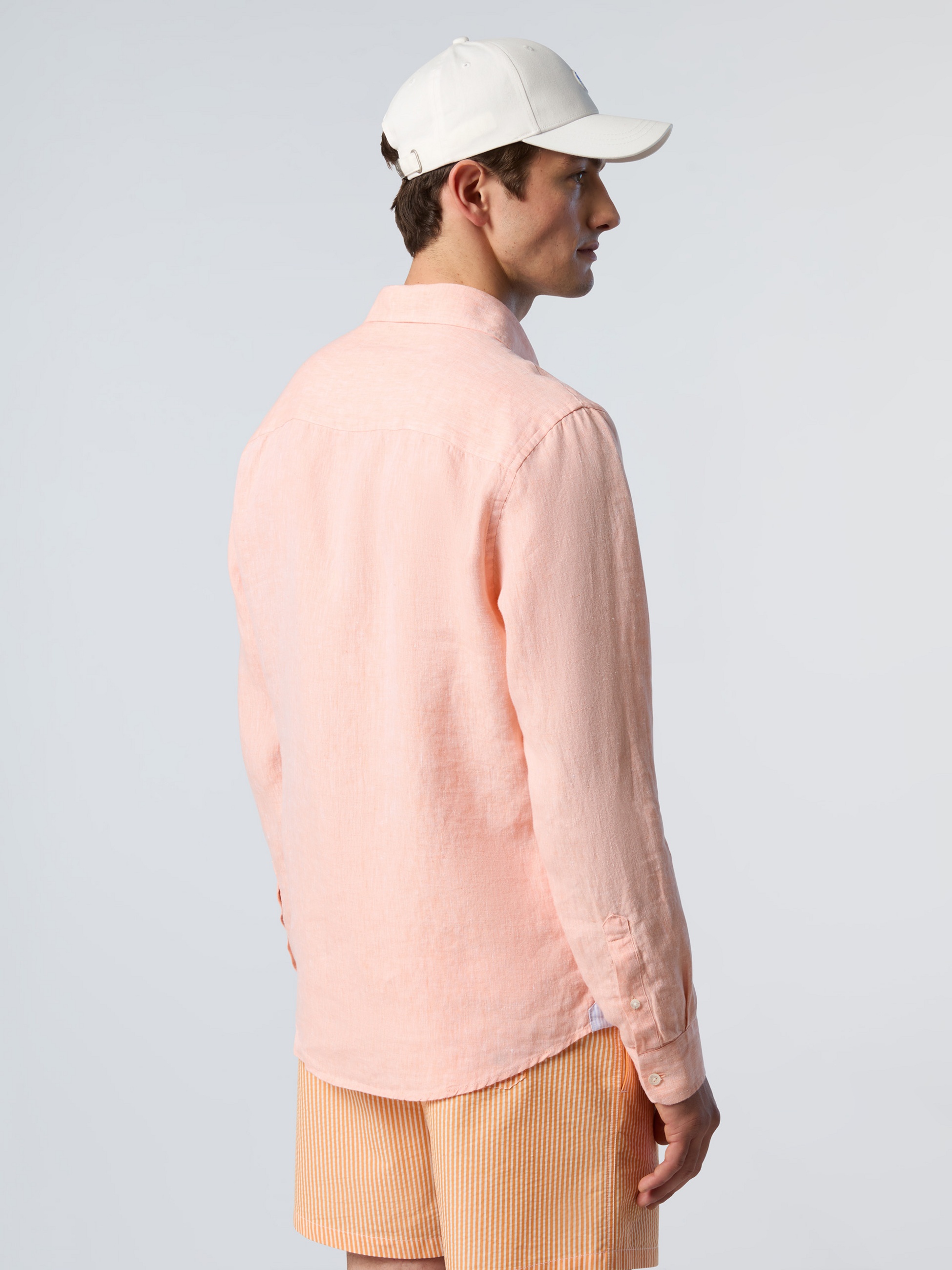 NORTH SAILS, North Sails Shirt Linen With Embroidered Logo