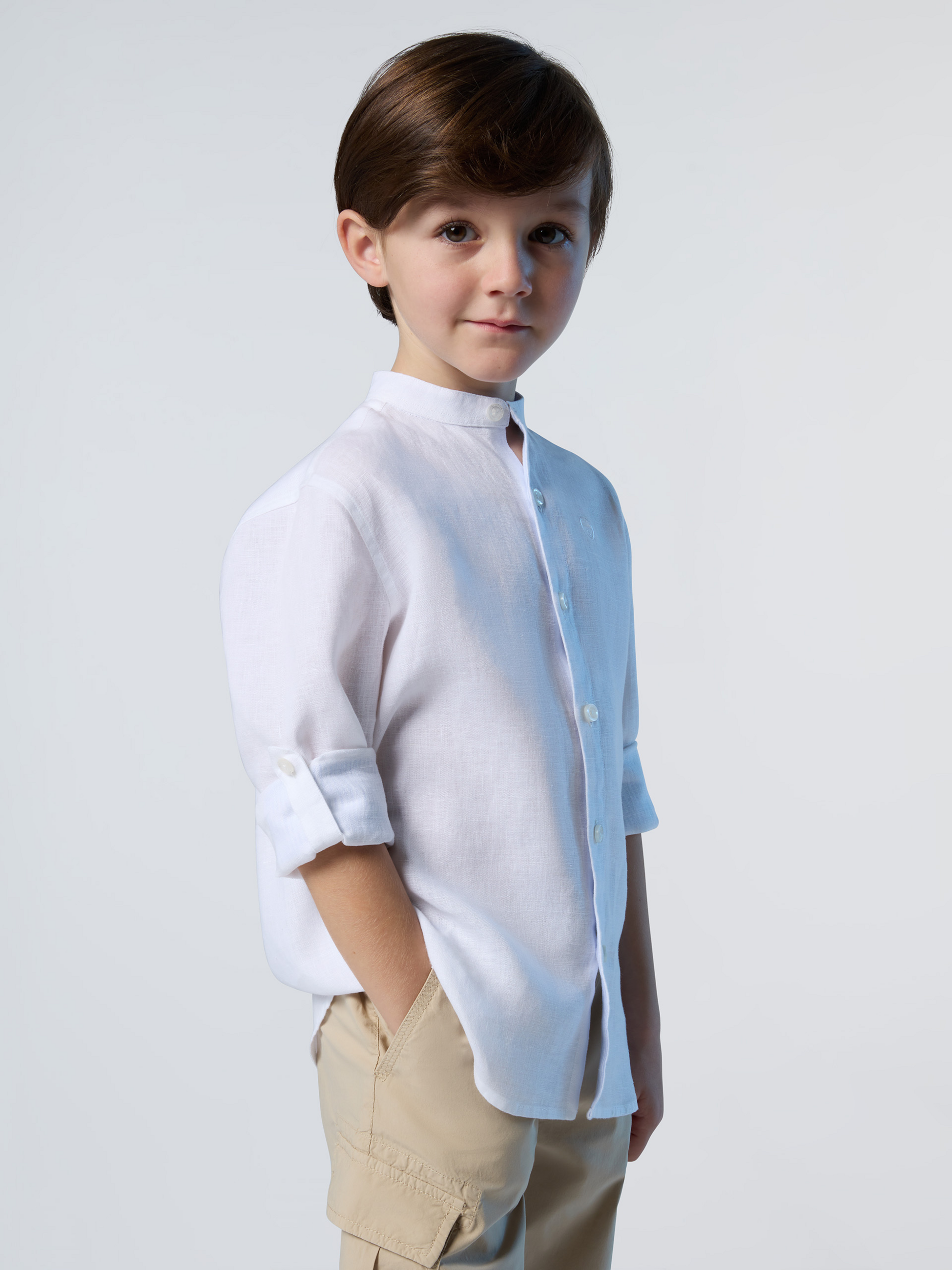 NORTH SAILS, North Sails Shirt Mandarin Collar