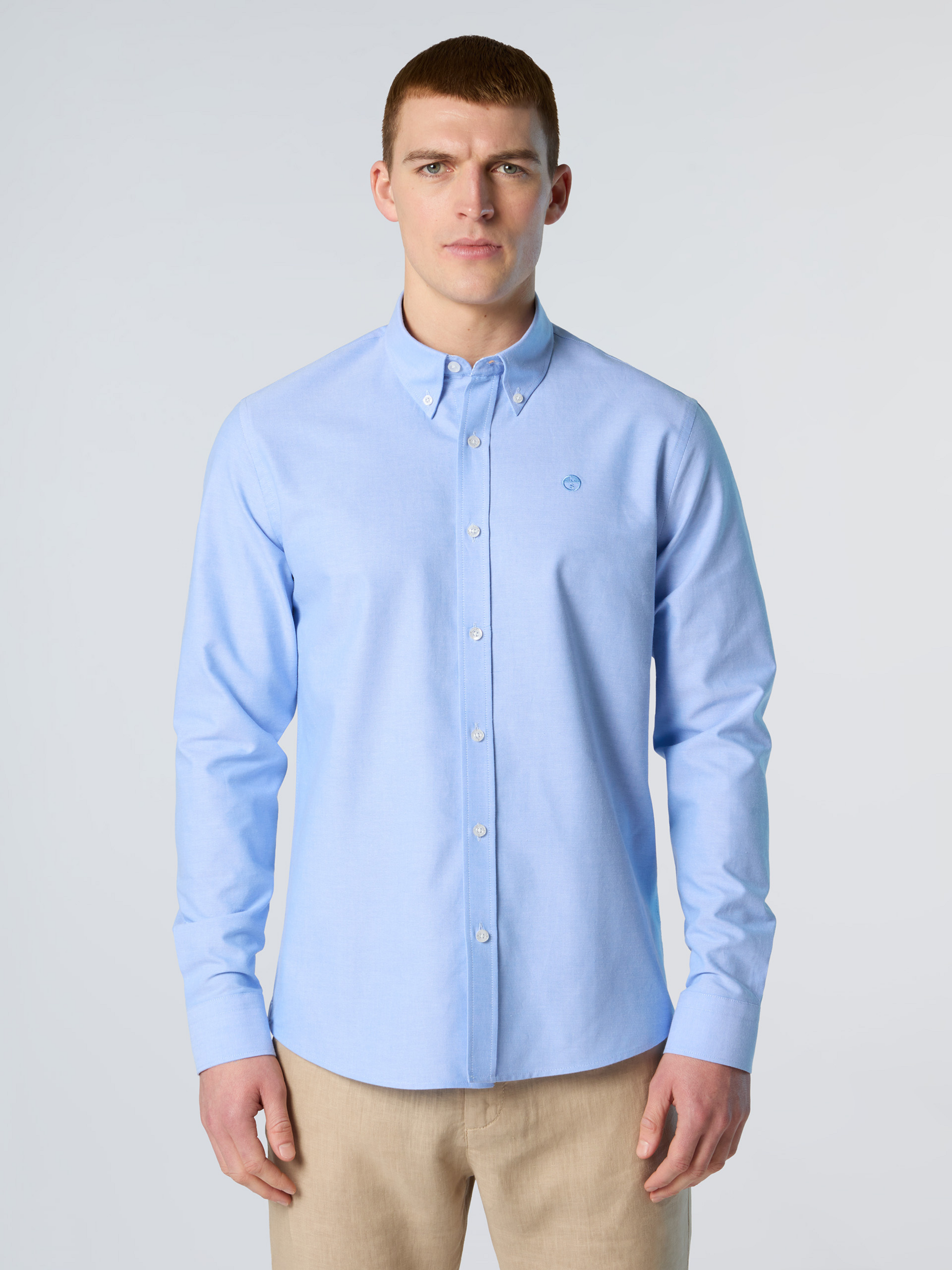 NORTH SAILS, North Sails Shirt Oxford With Embroidered Logo