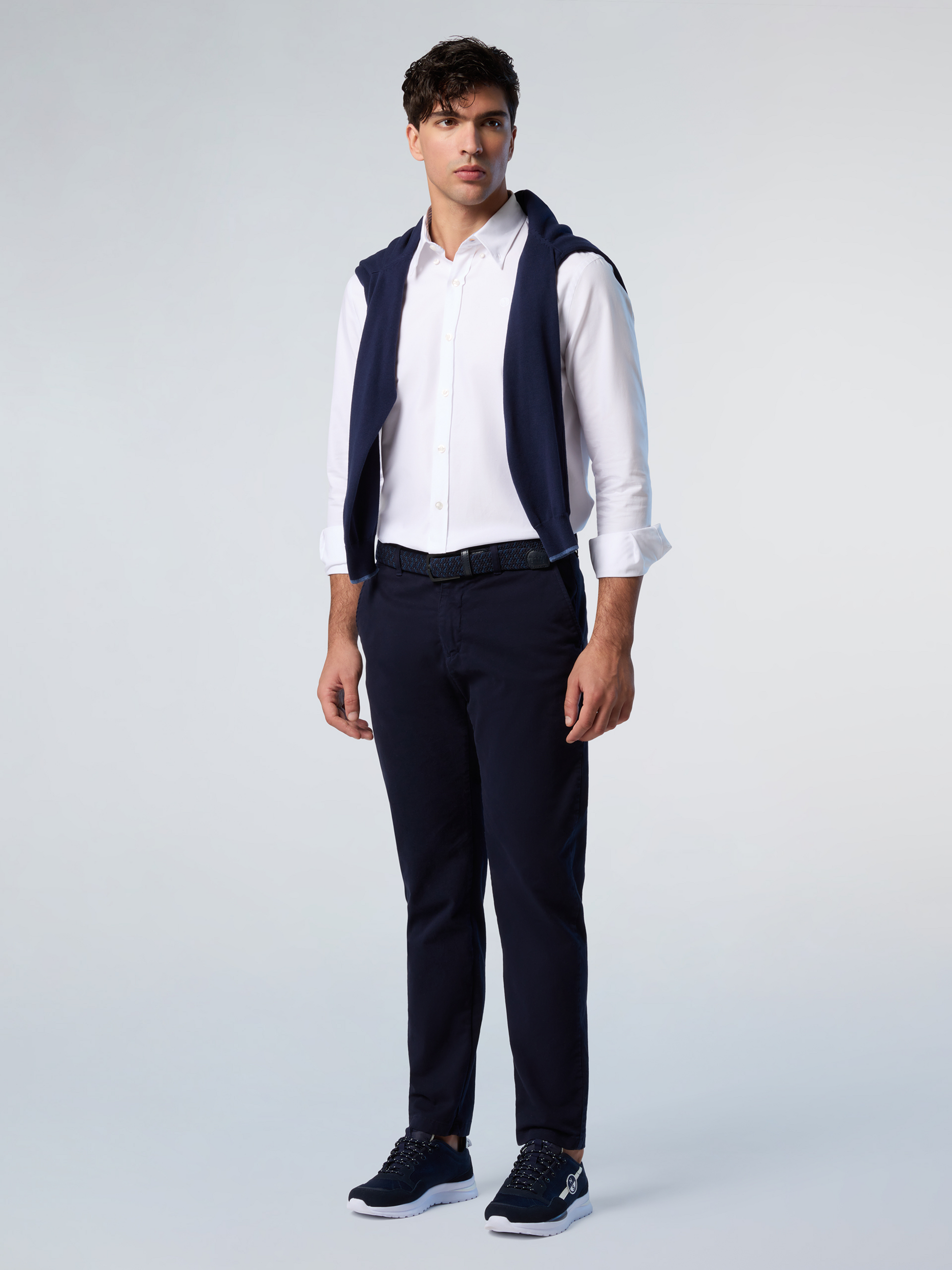 NORTH SAILS, North Sails Shirt Oxford With Embroidered Logo