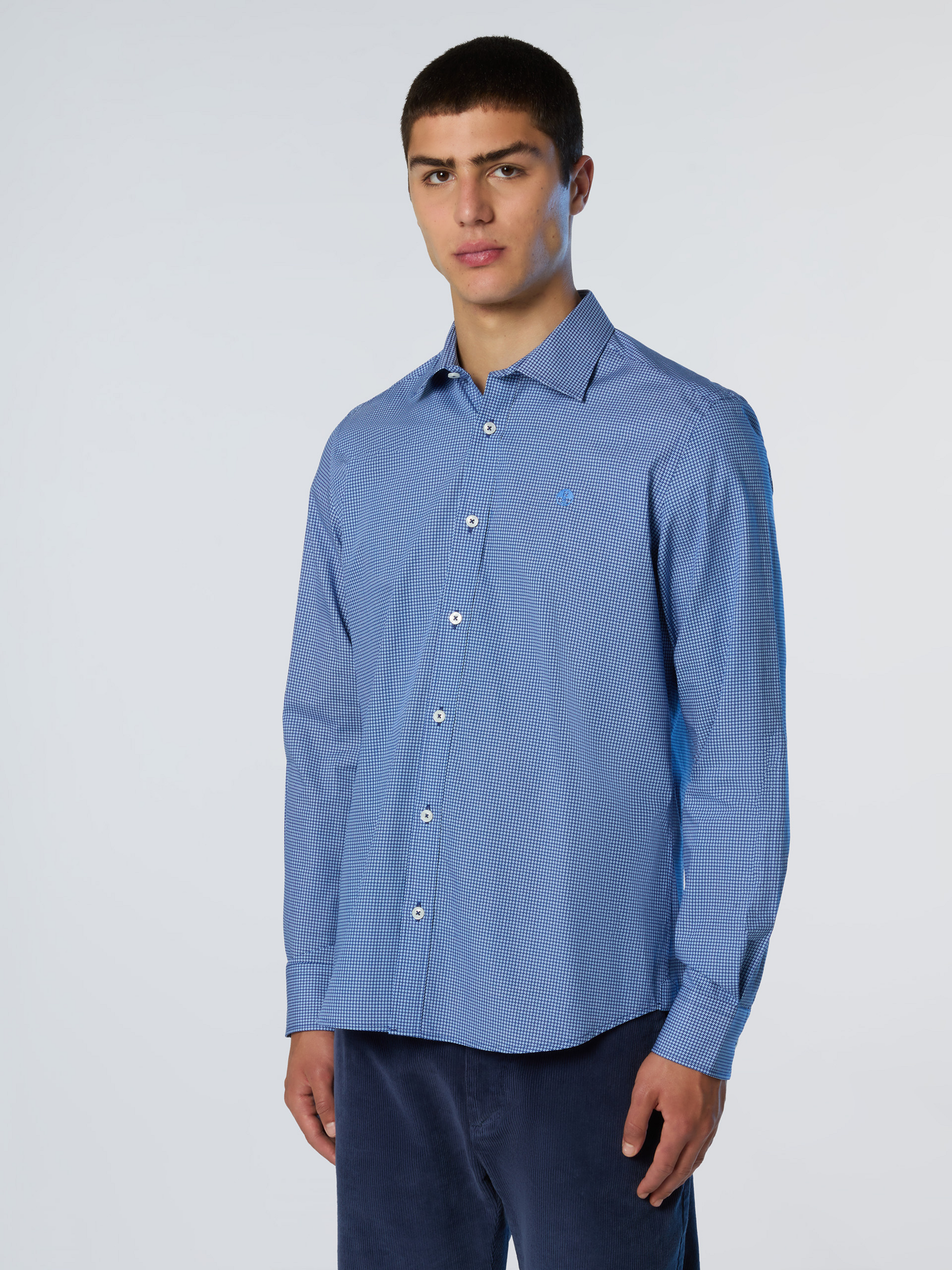 NORTH SAILS, North Sails Shirt Patterned Poplin