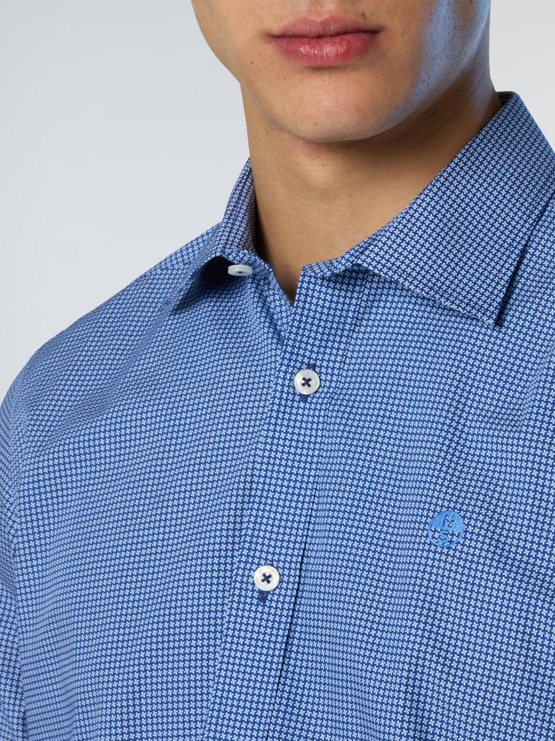 NORTH SAILS, North Sails Shirt Patterned Poplin
