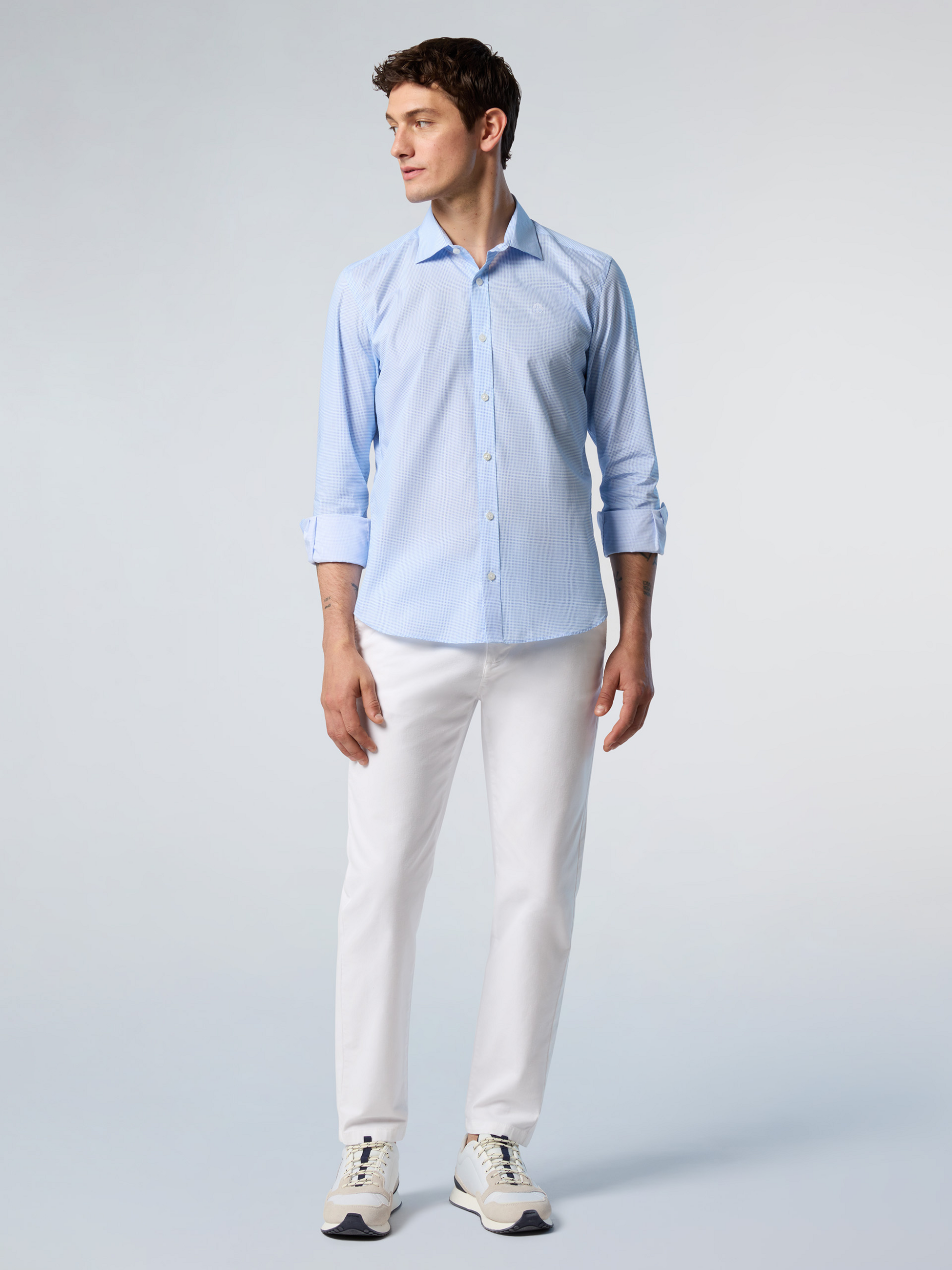 NORTH SAILS, North Sails Shirt Patterned Poplin