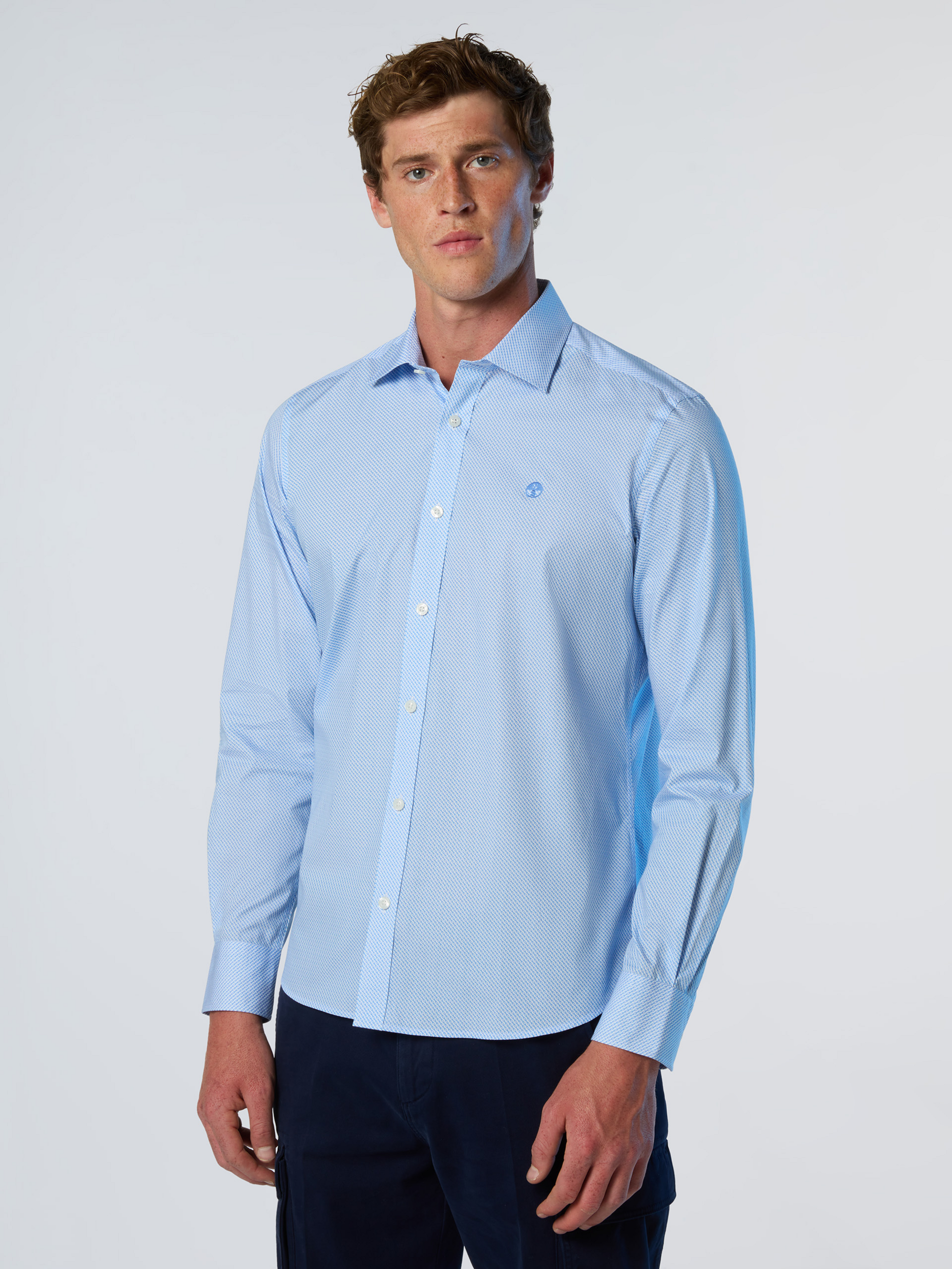 NORTH SAILS, North Sails Shirt Patterned Poplin
