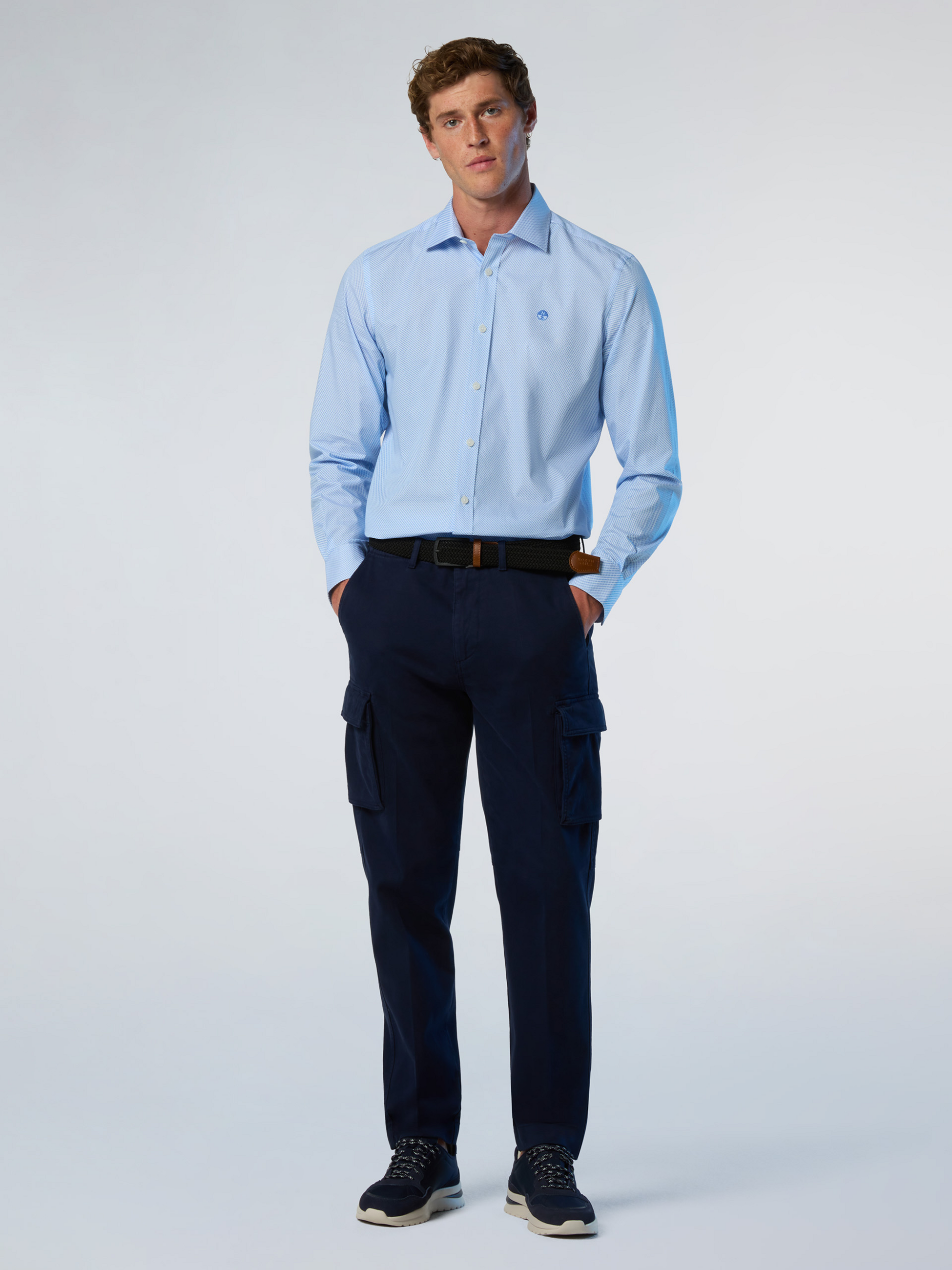 NORTH SAILS, North Sails Shirt Patterned Poplin