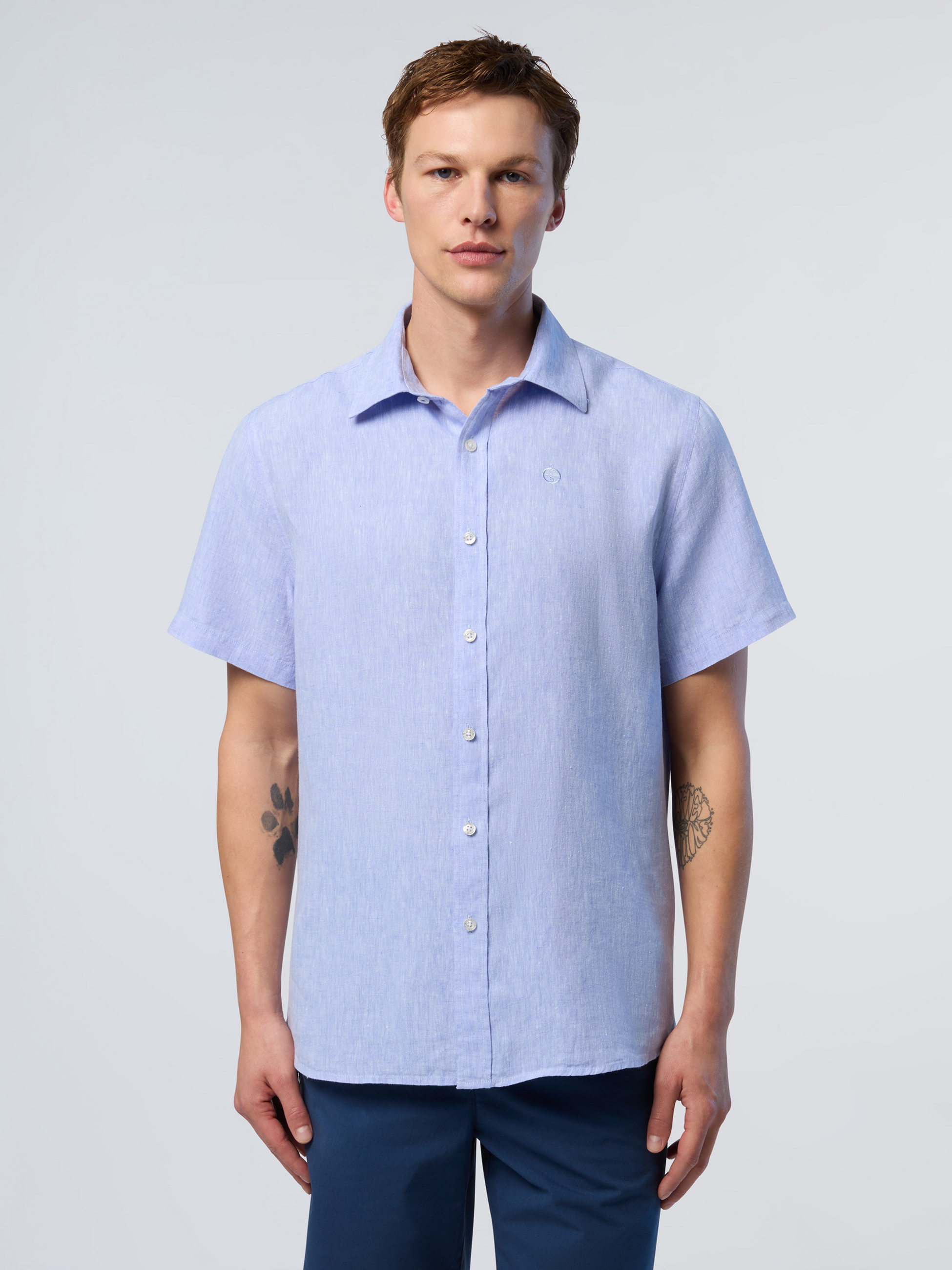 NORTH SAILS, North Sails Shirt Short-sleeved Linen