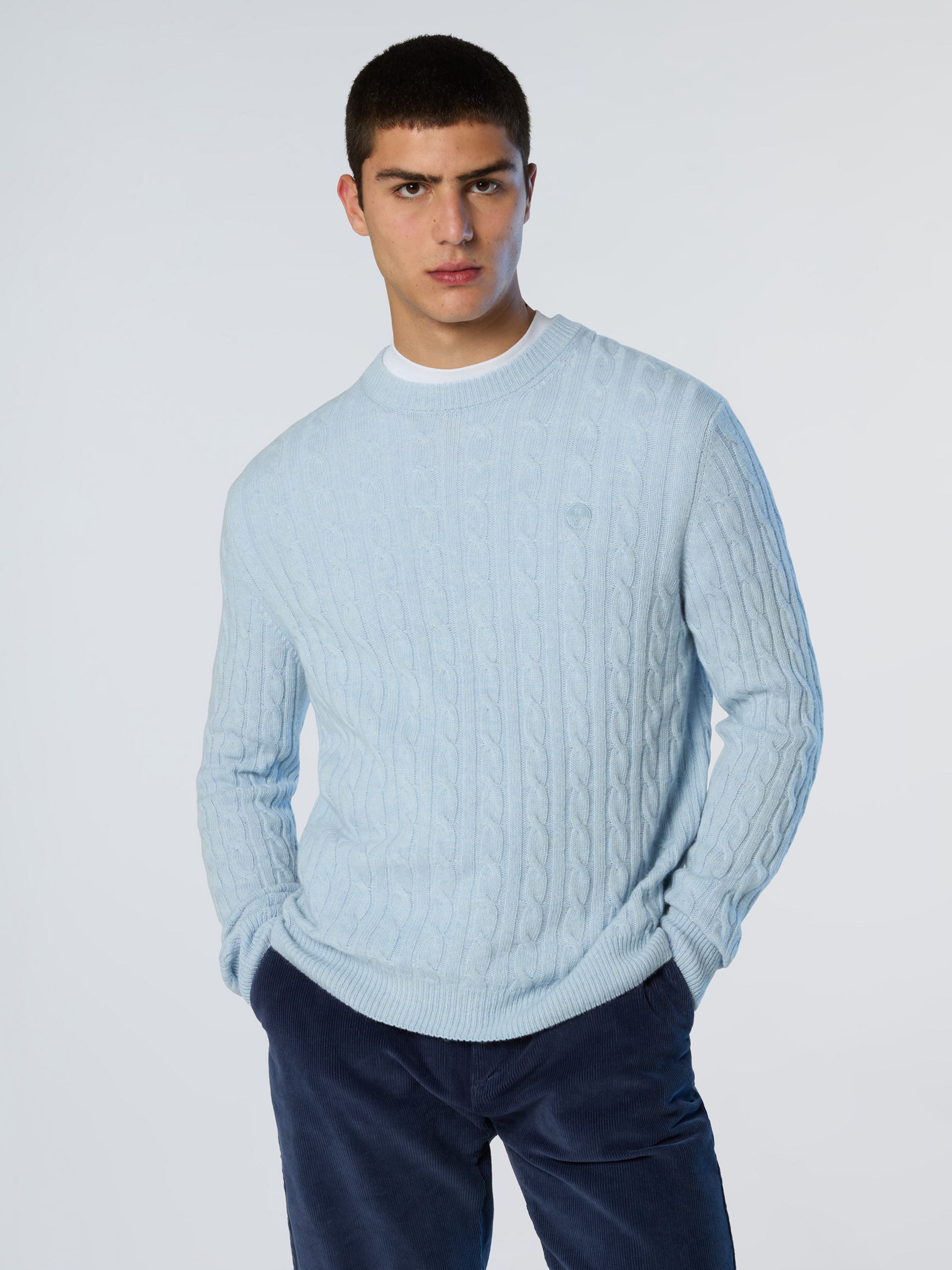 NORTH SAILS, North Sails Sweater Cable-knit Crew-neck
